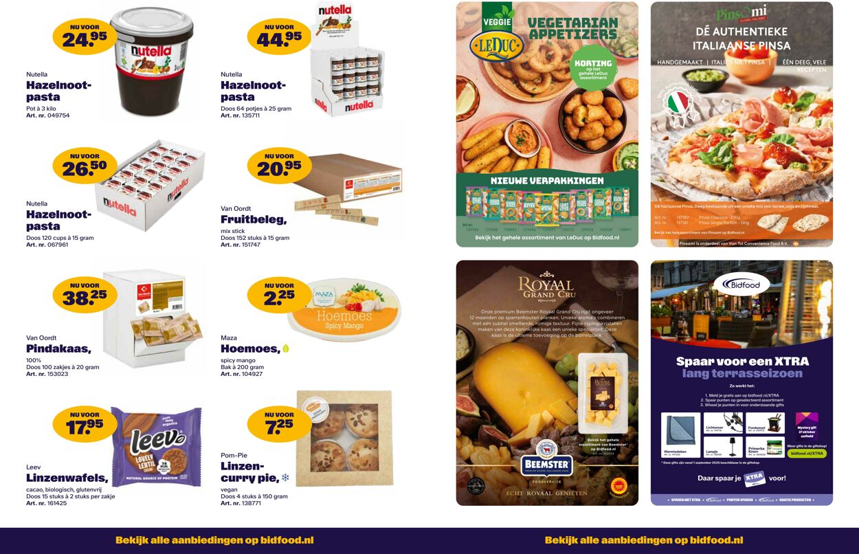Folder Bidfood 01.09.2025 - 14.09.2025