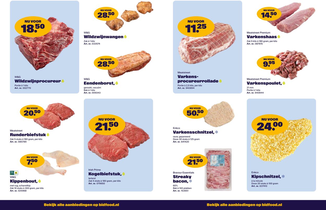 Folder Bidfood 01.09.2025 - 14.09.2025