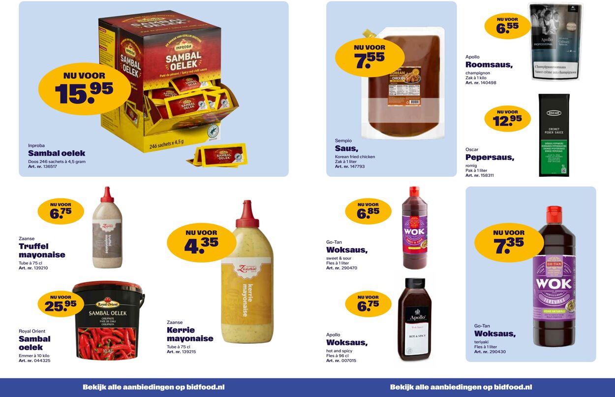 Folder Bidfood 01.09.2025 - 14.09.2025
