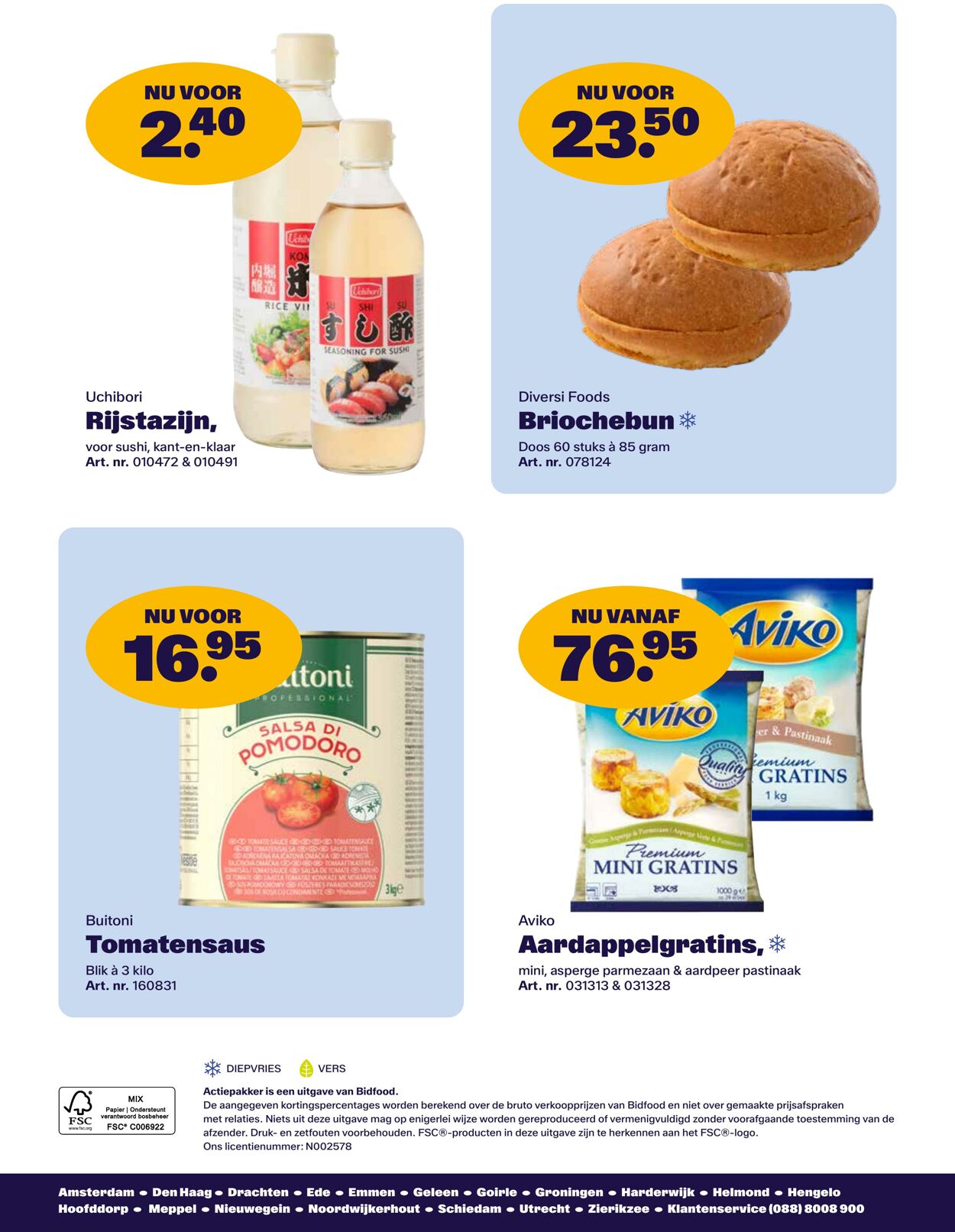 Folder Bidfood 01.09.2025 - 14.09.2025
