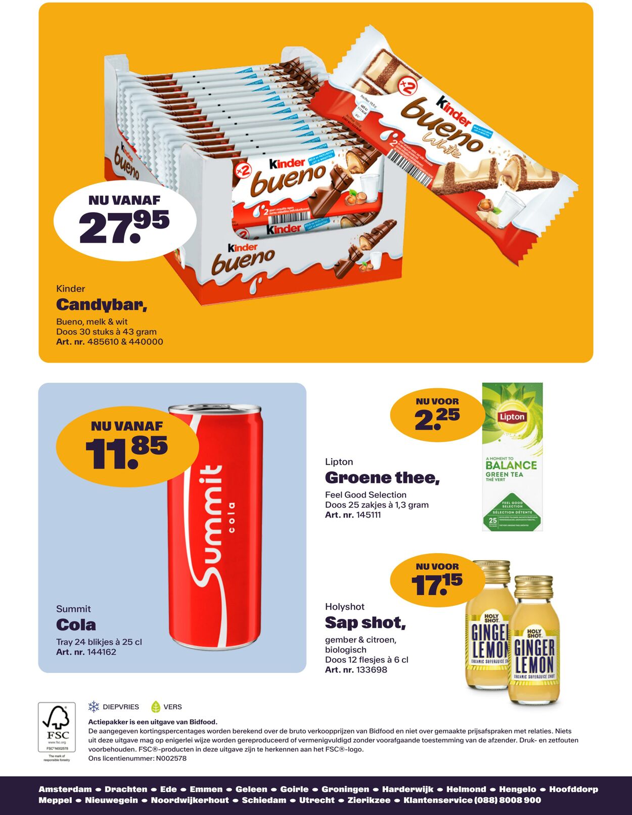 Folder Bidfood 06.10.2025 - 19.10.2025