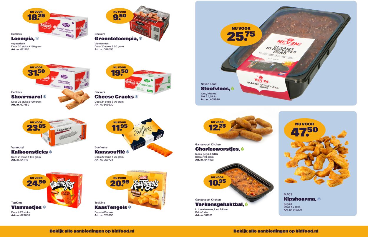 Folder Bidfood 06.10.2025 - 19.10.2025