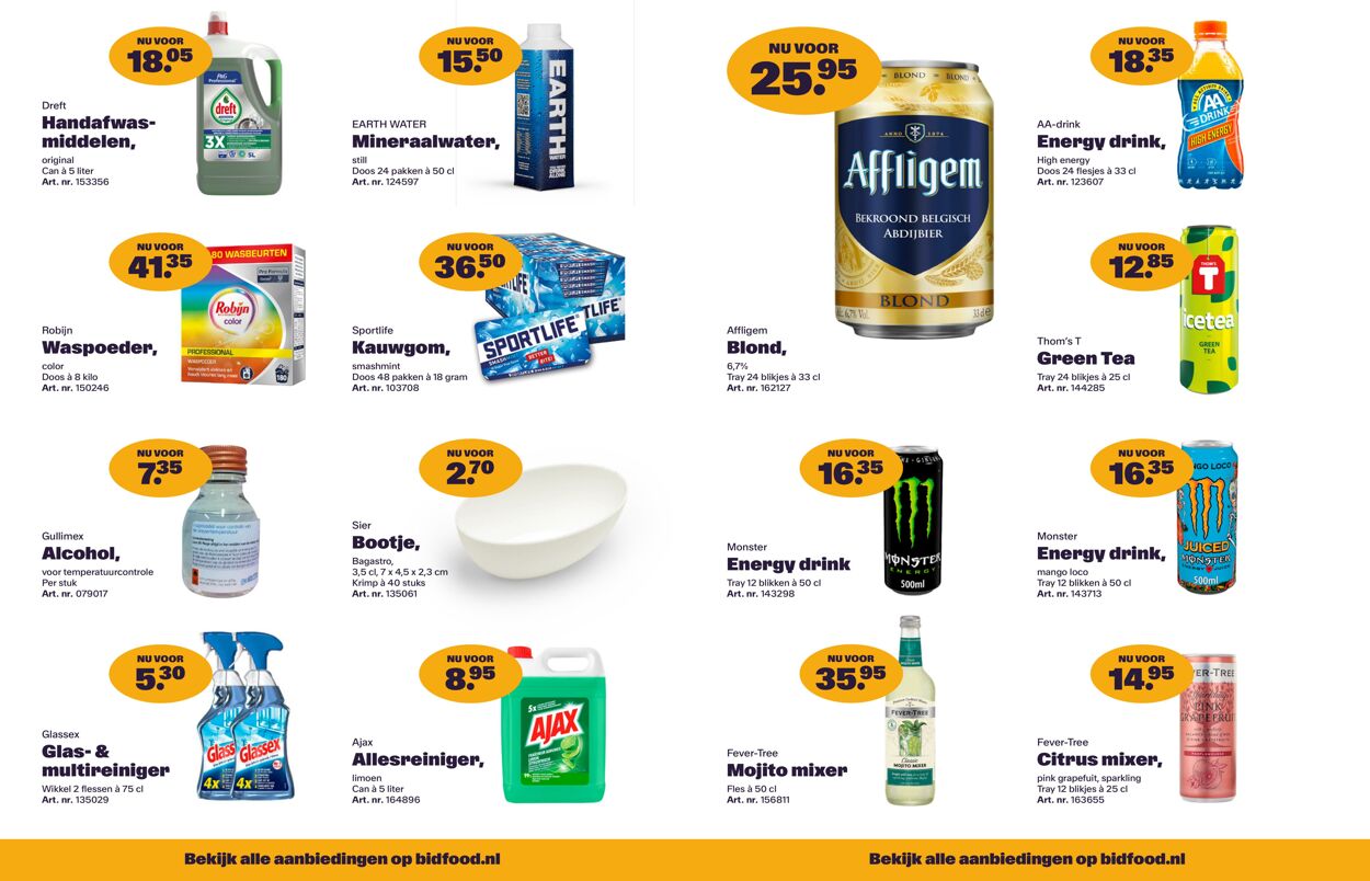 Folder Bidfood 06.10.2025 - 19.10.2025