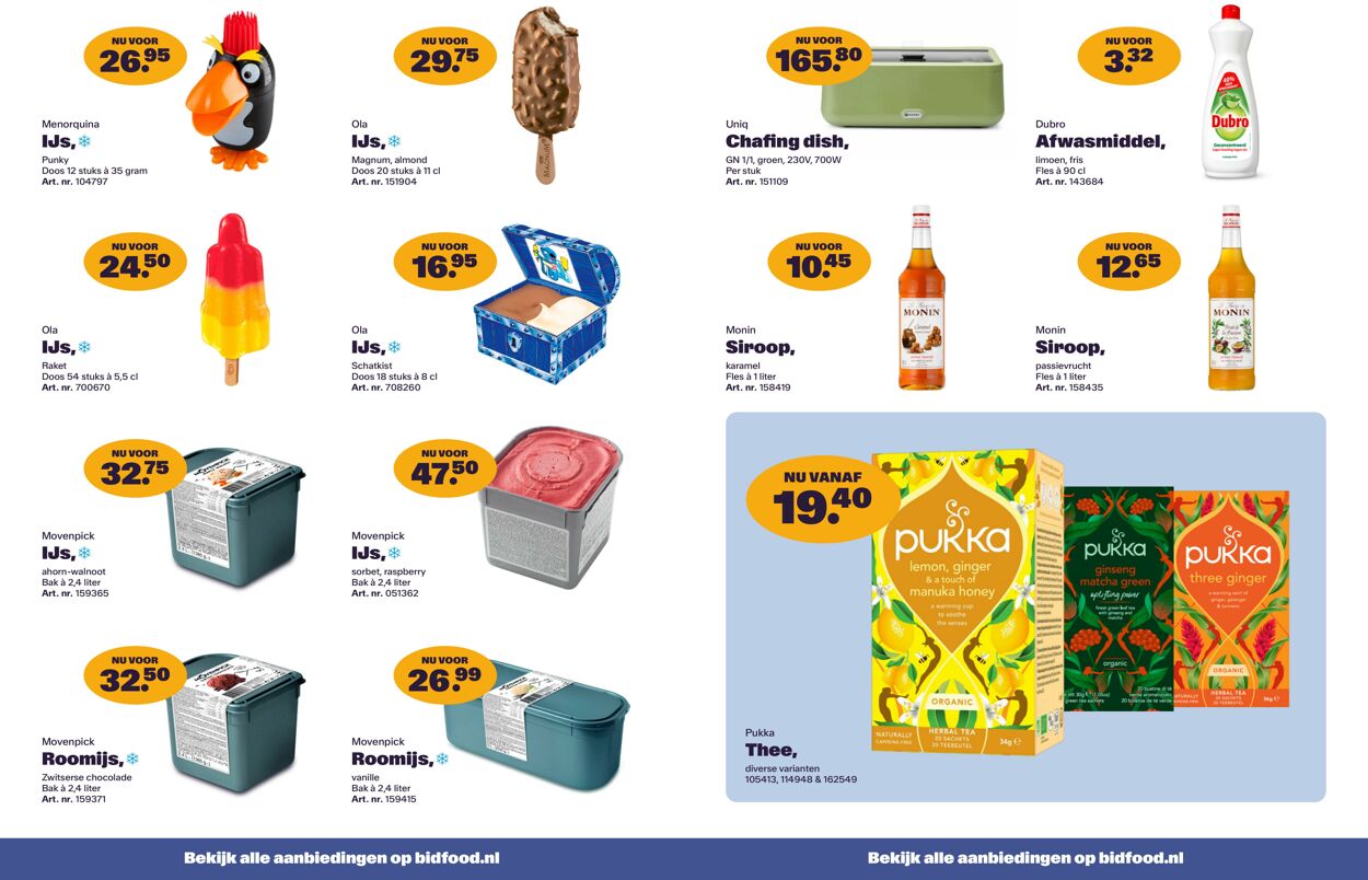 Folder Bidfood 06.10.2025 - 19.10.2025
