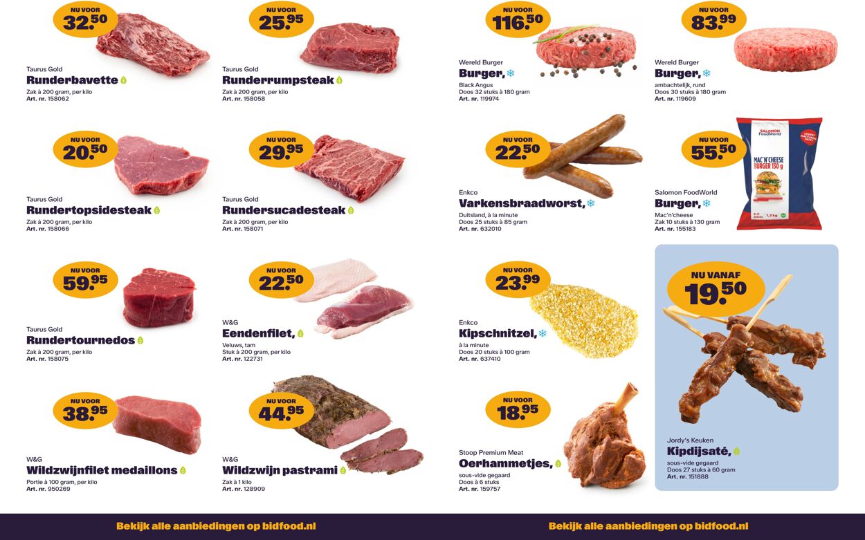 Folder Bidfood 06.10.2025 - 19.10.2025
