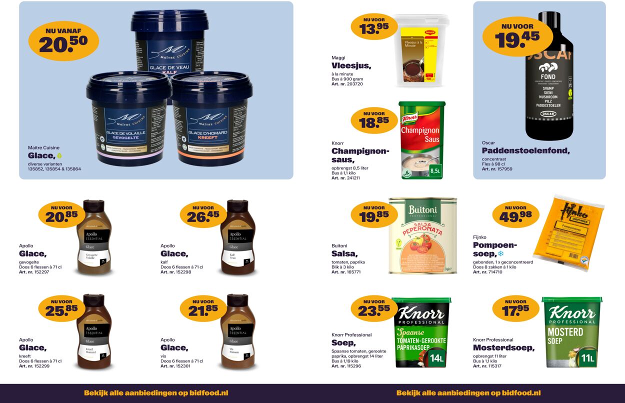 Folder Bidfood 06.10.2025 - 19.10.2025