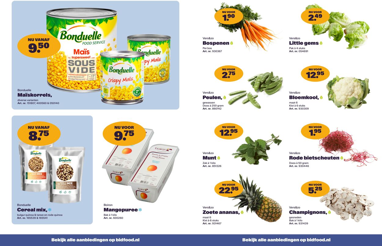Folder Bidfood 06.10.2025 - 19.10.2025