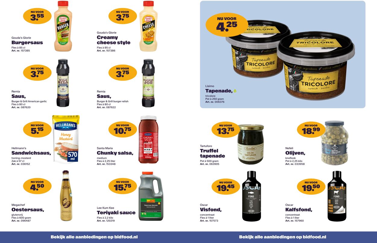 Folder Bidfood 06.10.2025 - 19.10.2025