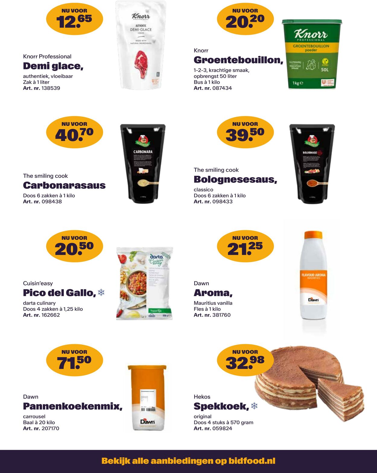 Folder Bidfood 10.11.2025 - 23.11.2025