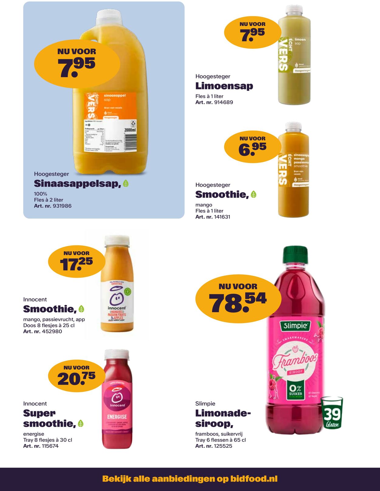 Folder Bidfood 10.11.2025 - 23.11.2025