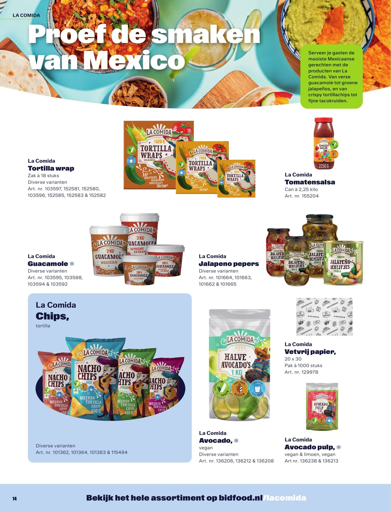 Folder Bidfood 27 mei, 2025