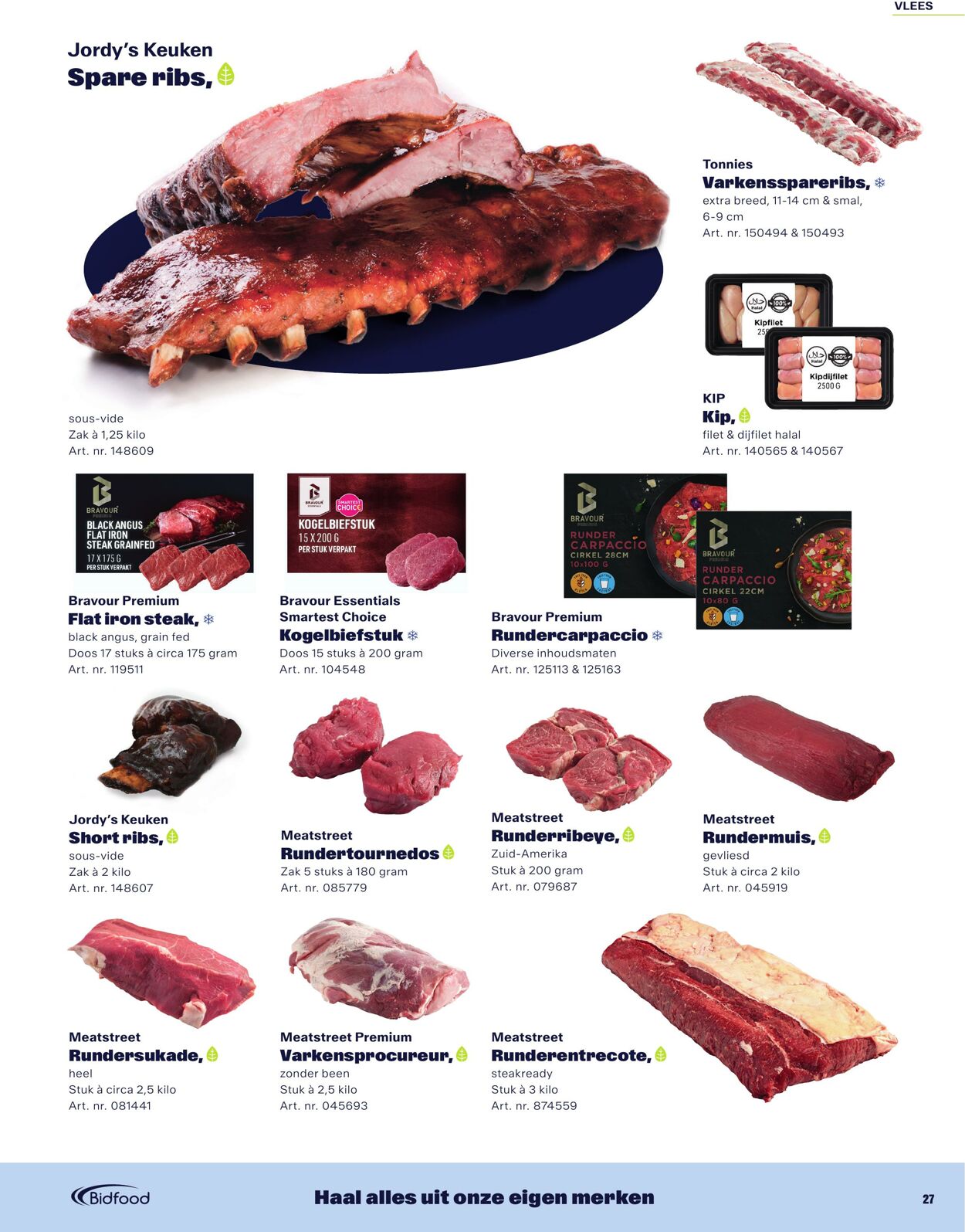 Folder Bidfood 27 mei, 2025