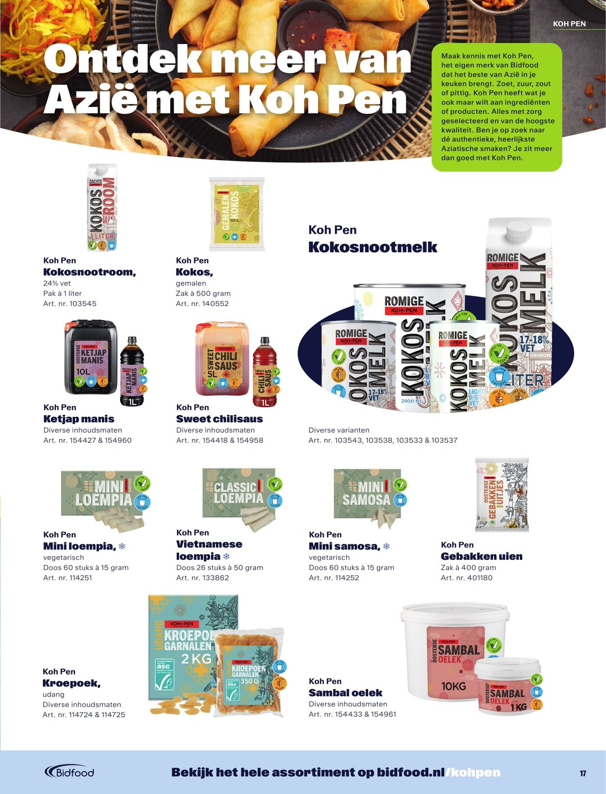 Folder Bidfood 27 mei, 2025