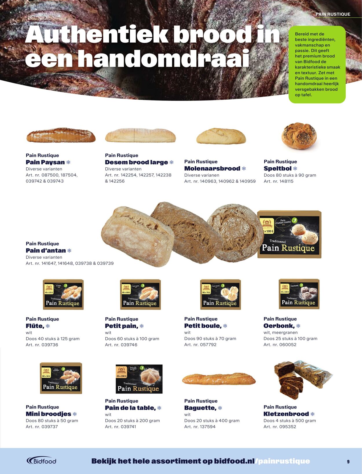 Folder Bidfood 27 mei, 2025
