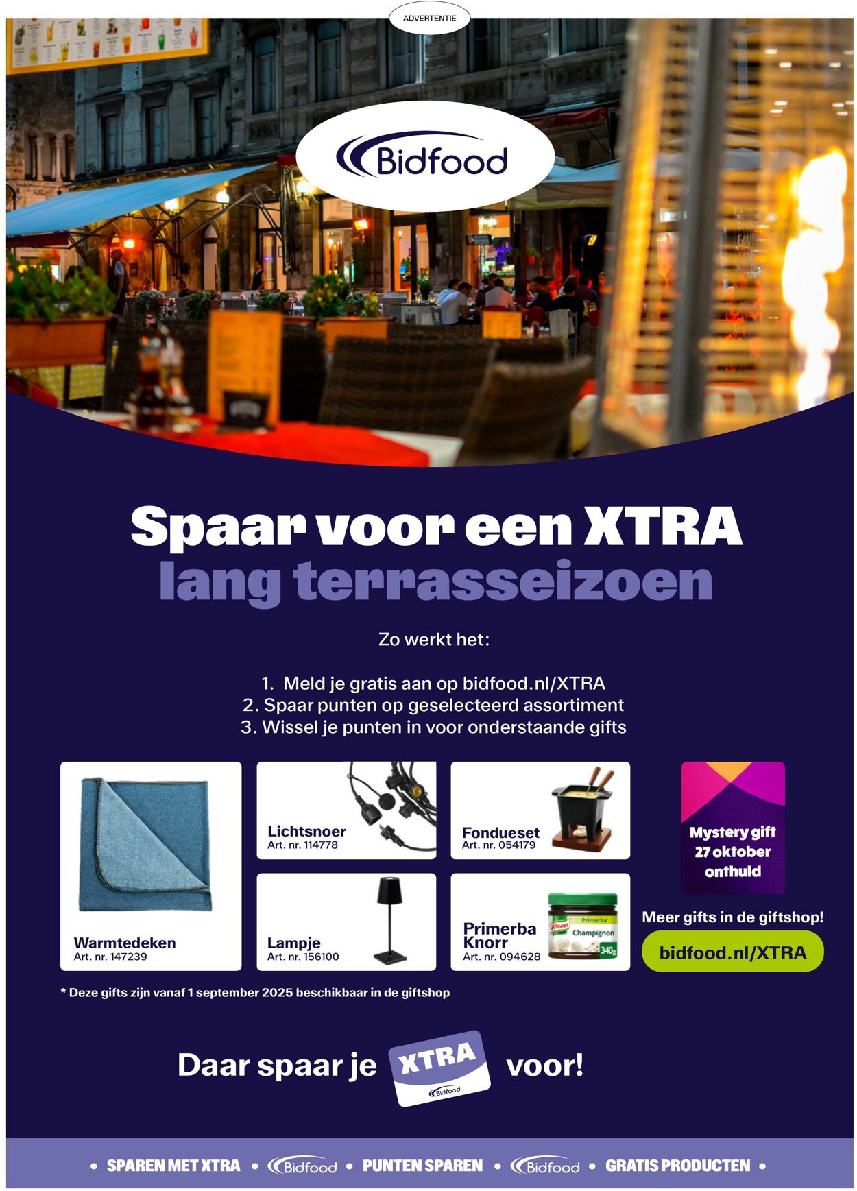 Folder Bidfood 25.08.2025 - 25.10.2025
