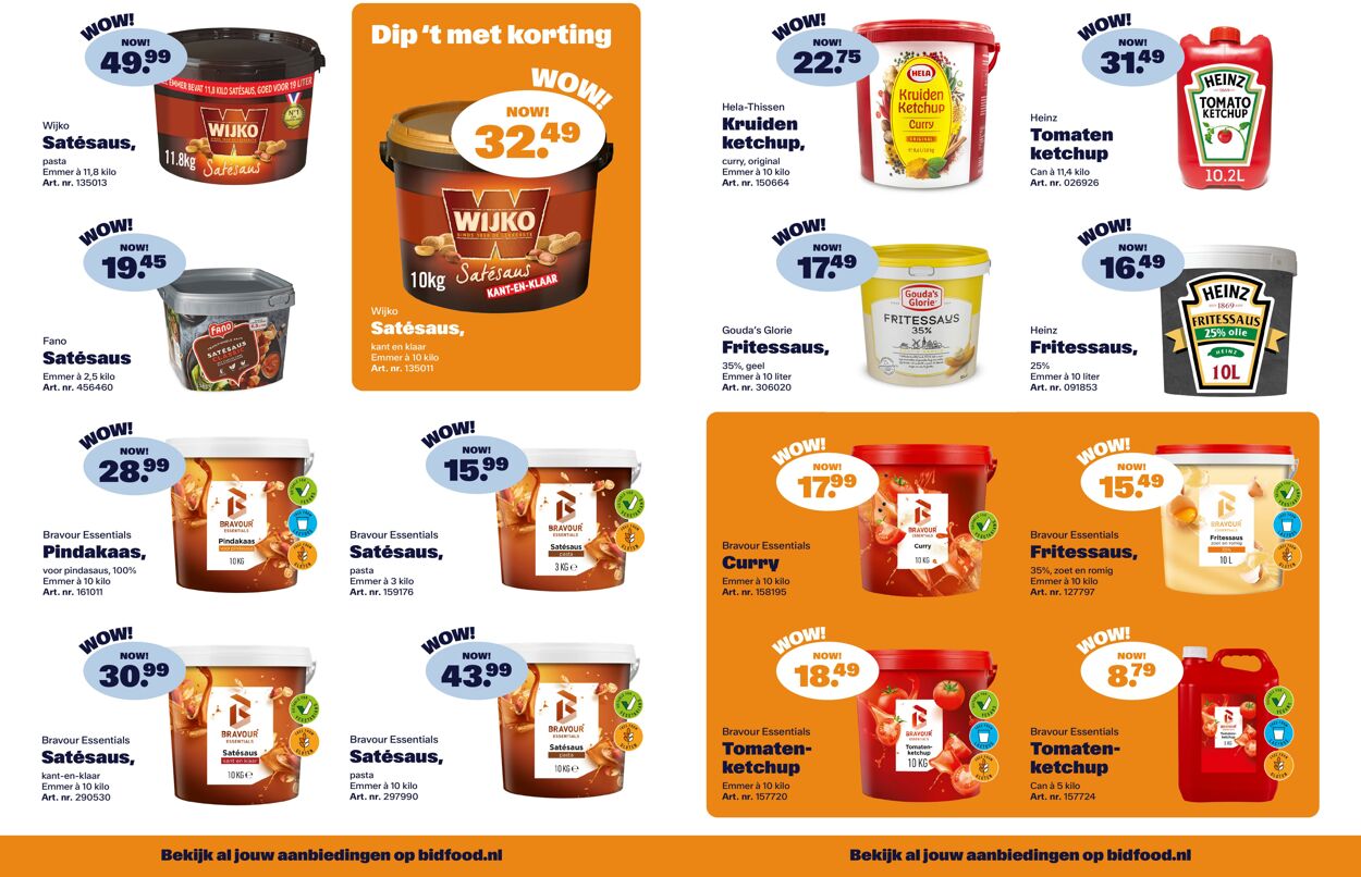 Folder Bidfood 01.09.2025 - 28.09.2025