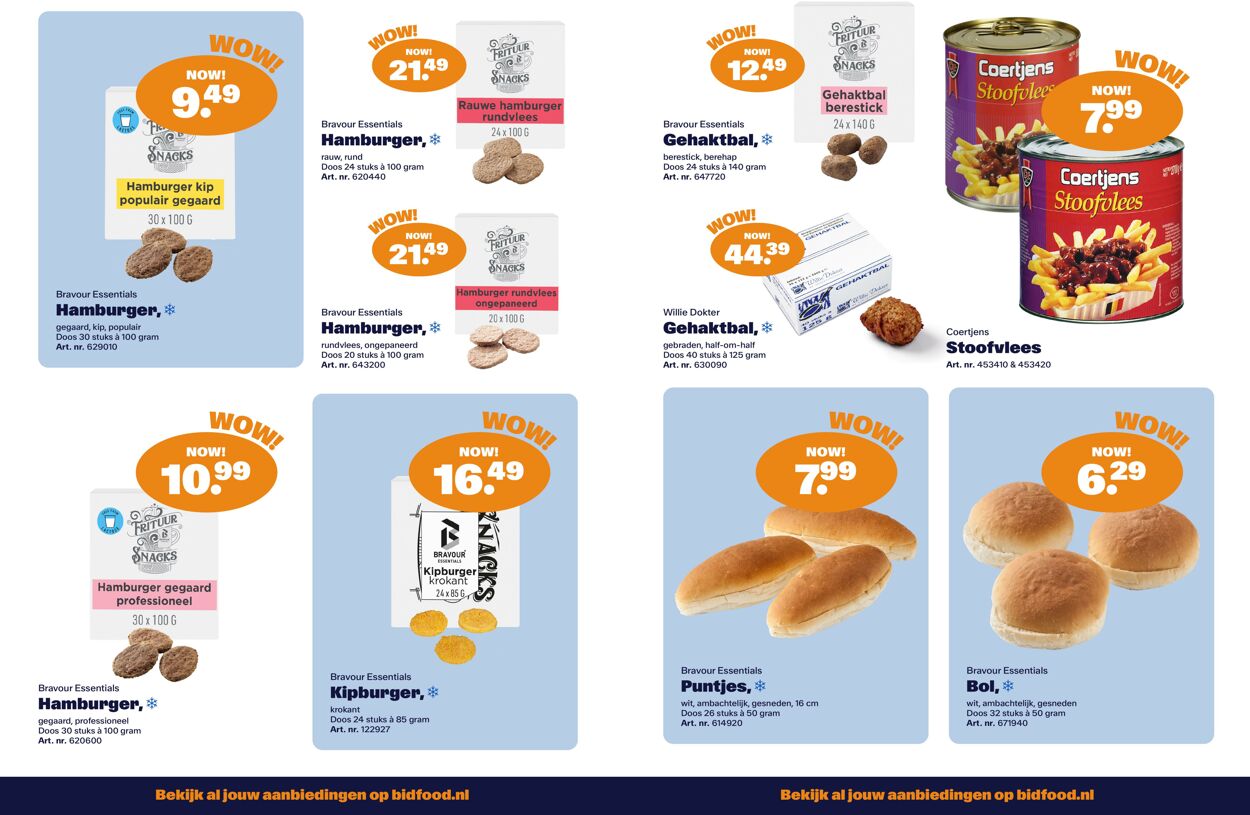 Folder Bidfood 01.09.2025 - 28.09.2025