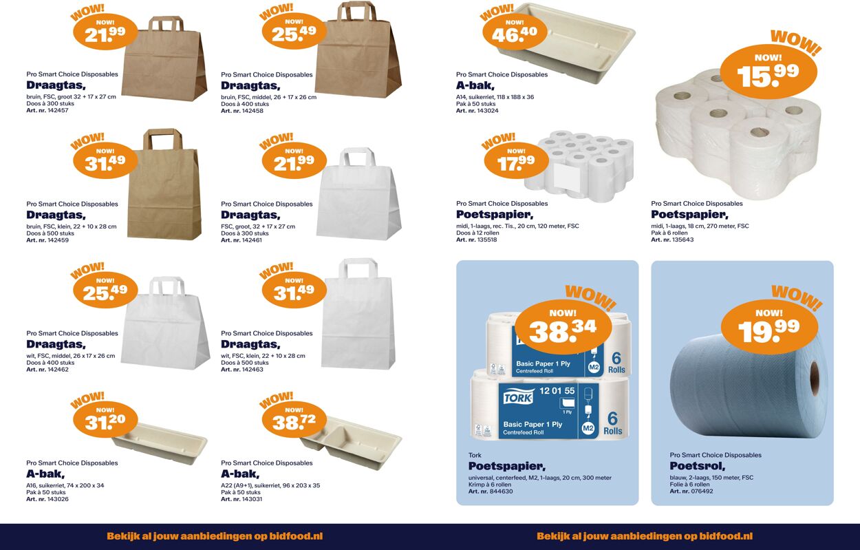 Folder Bidfood 01.09.2025 - 28.09.2025