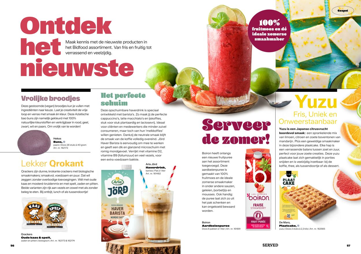 Folder Bidfood 13.06.2025 - 13.09.2025
