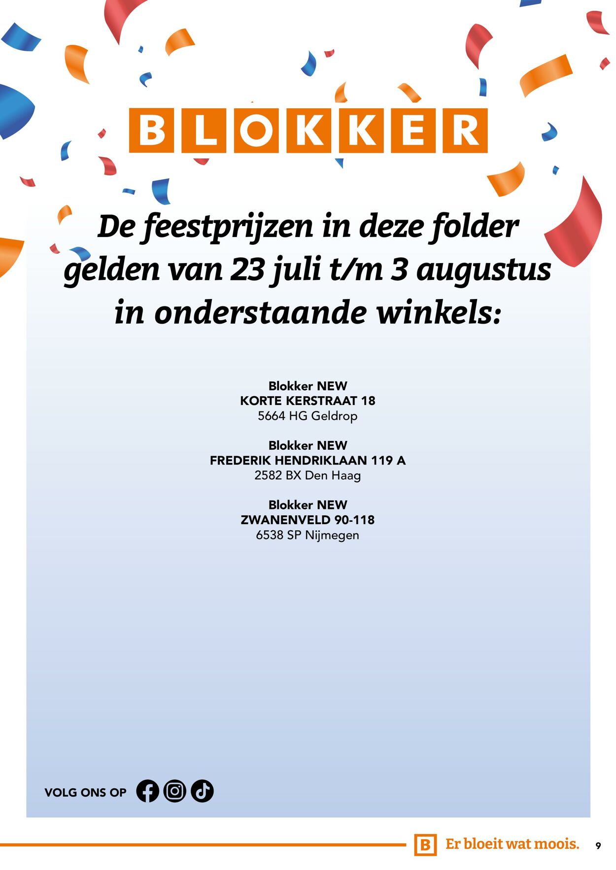 Folder Blokker 28.07.2025 - 04.08.2025