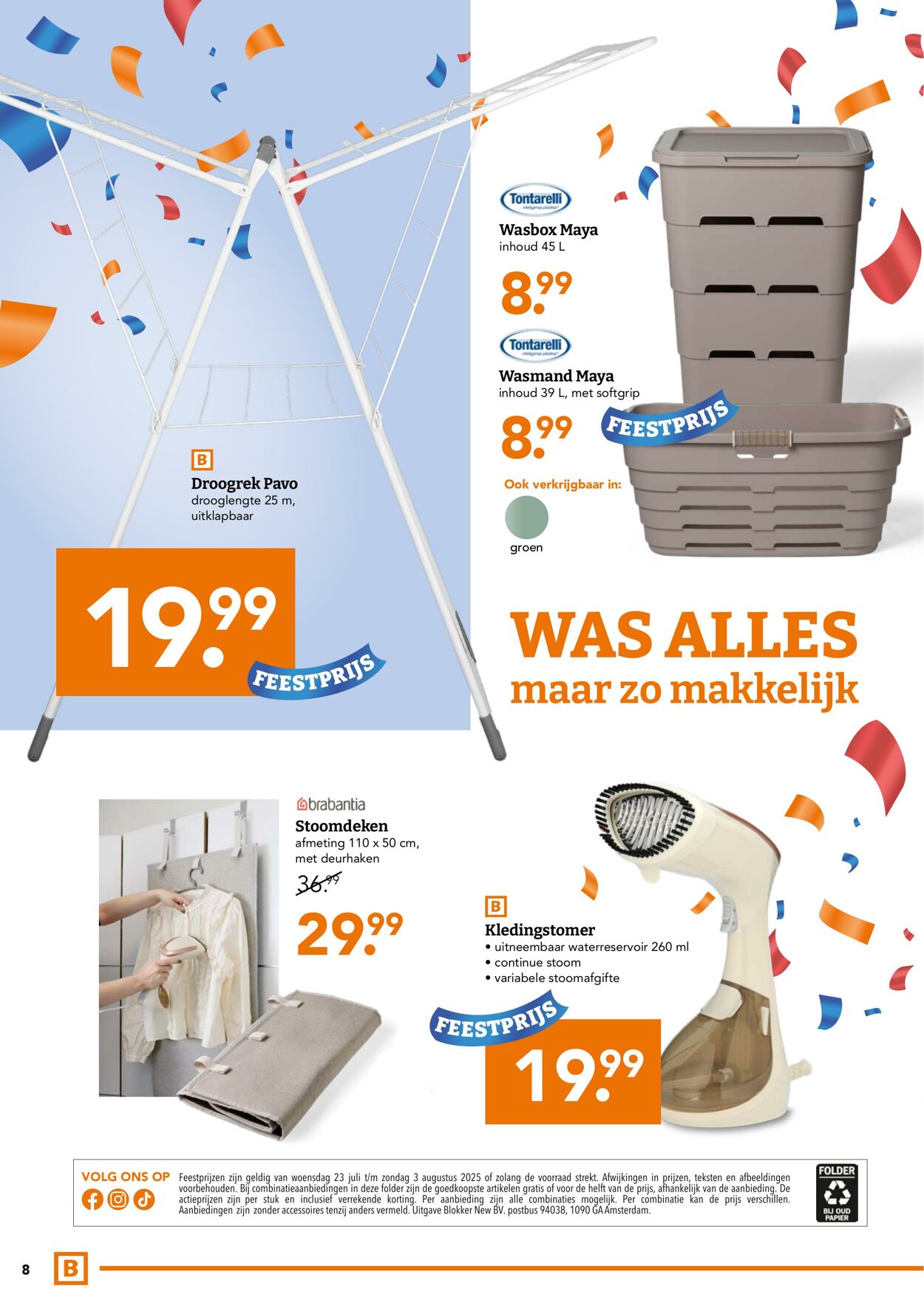Folder Blokker 28.07.2025 - 04.08.2025