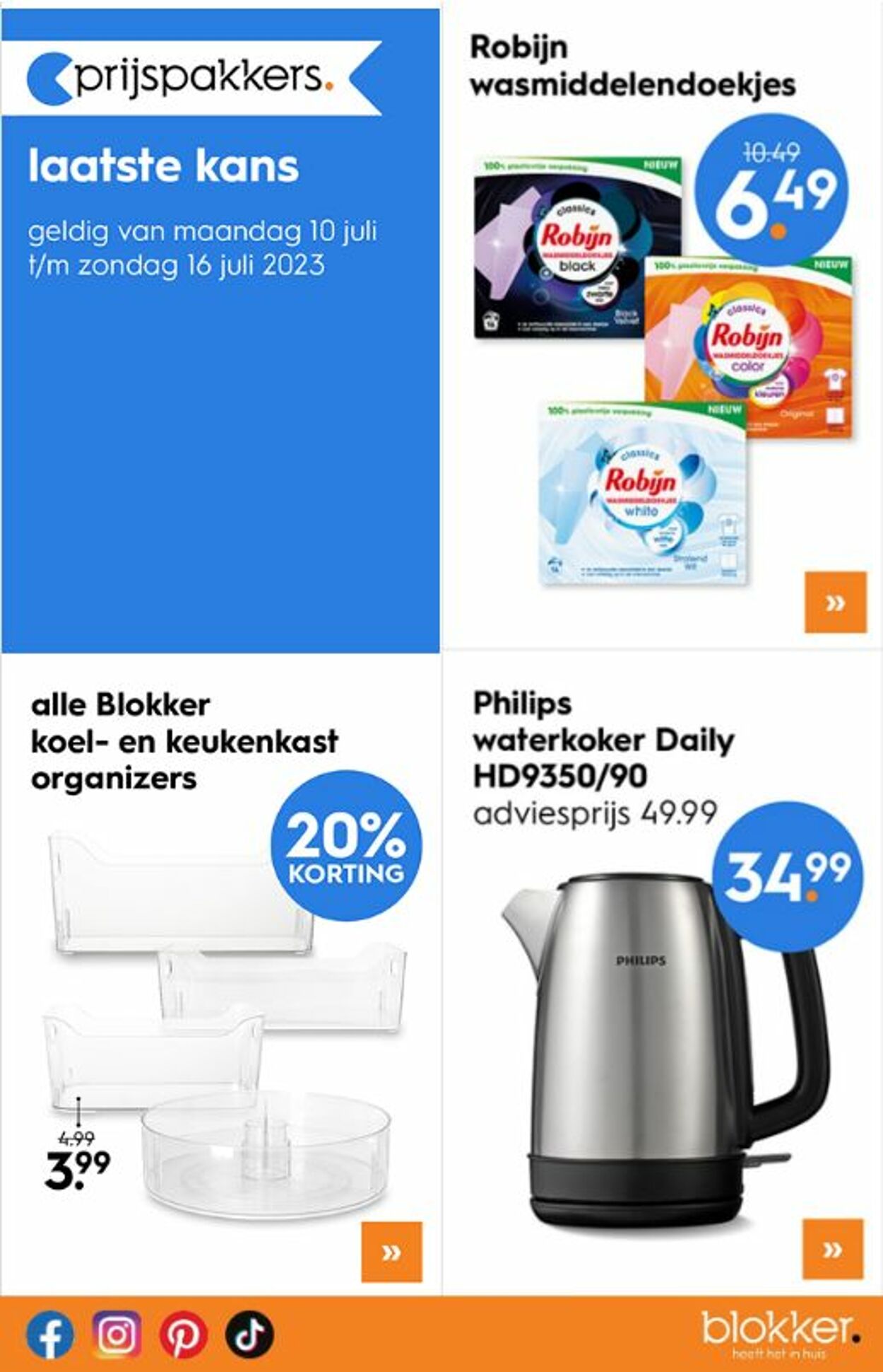 Folder Blokker 10.07.2023 - 23.07.2023