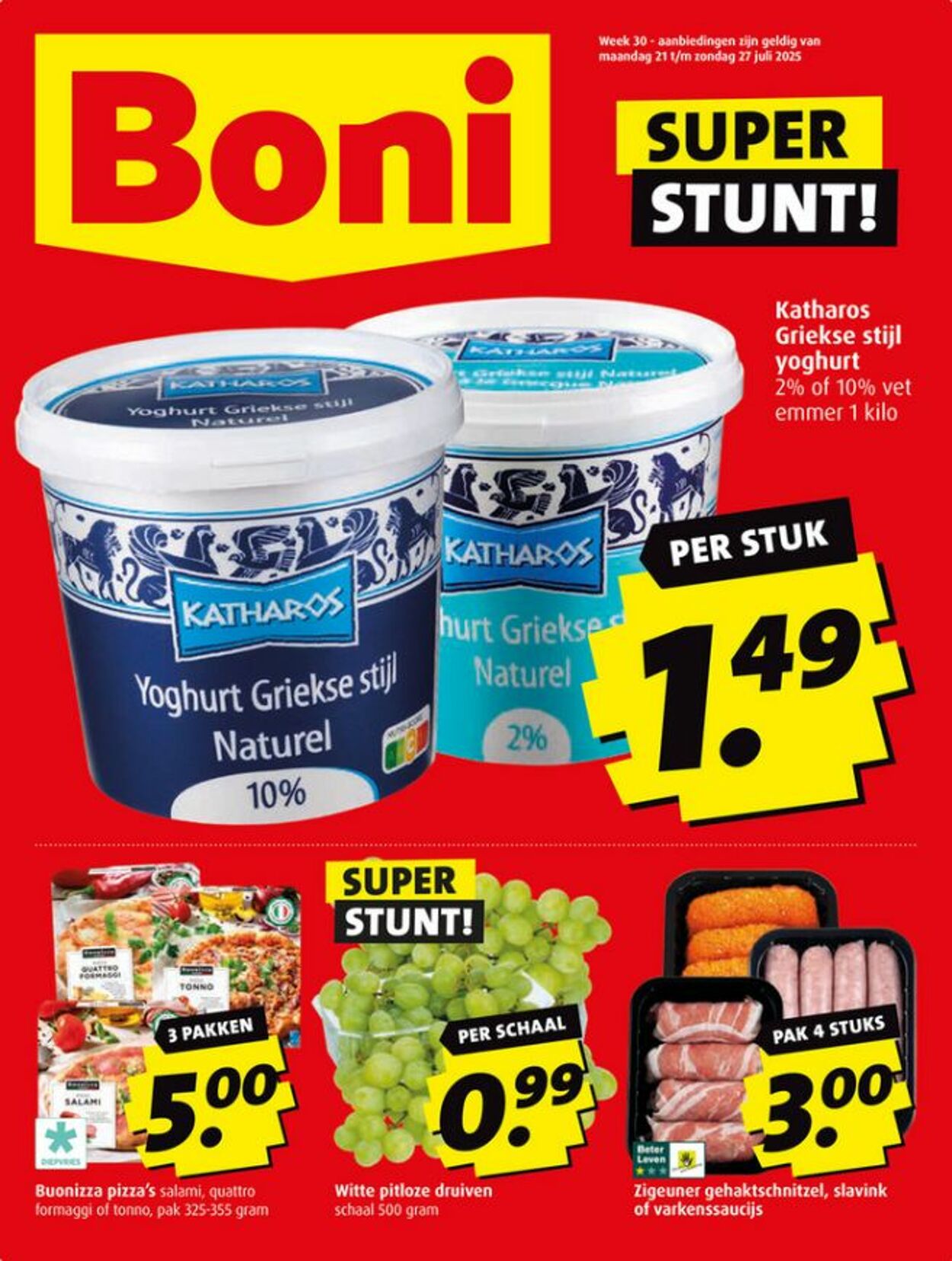 Folder Boni 21.07.2025 - 27.07.2025