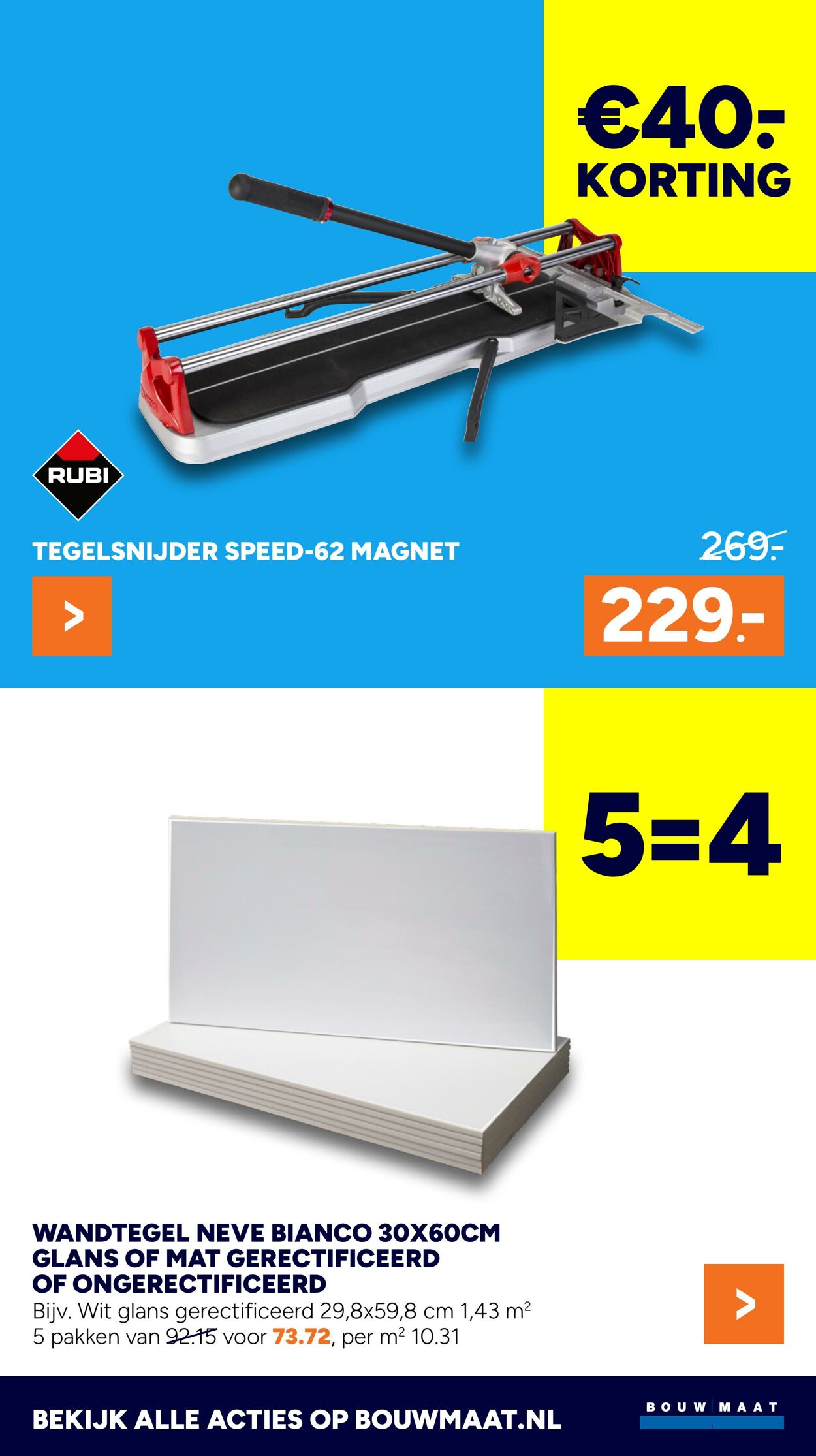 Folder Bouwmaat 29.09.2025 - 26.10.2025