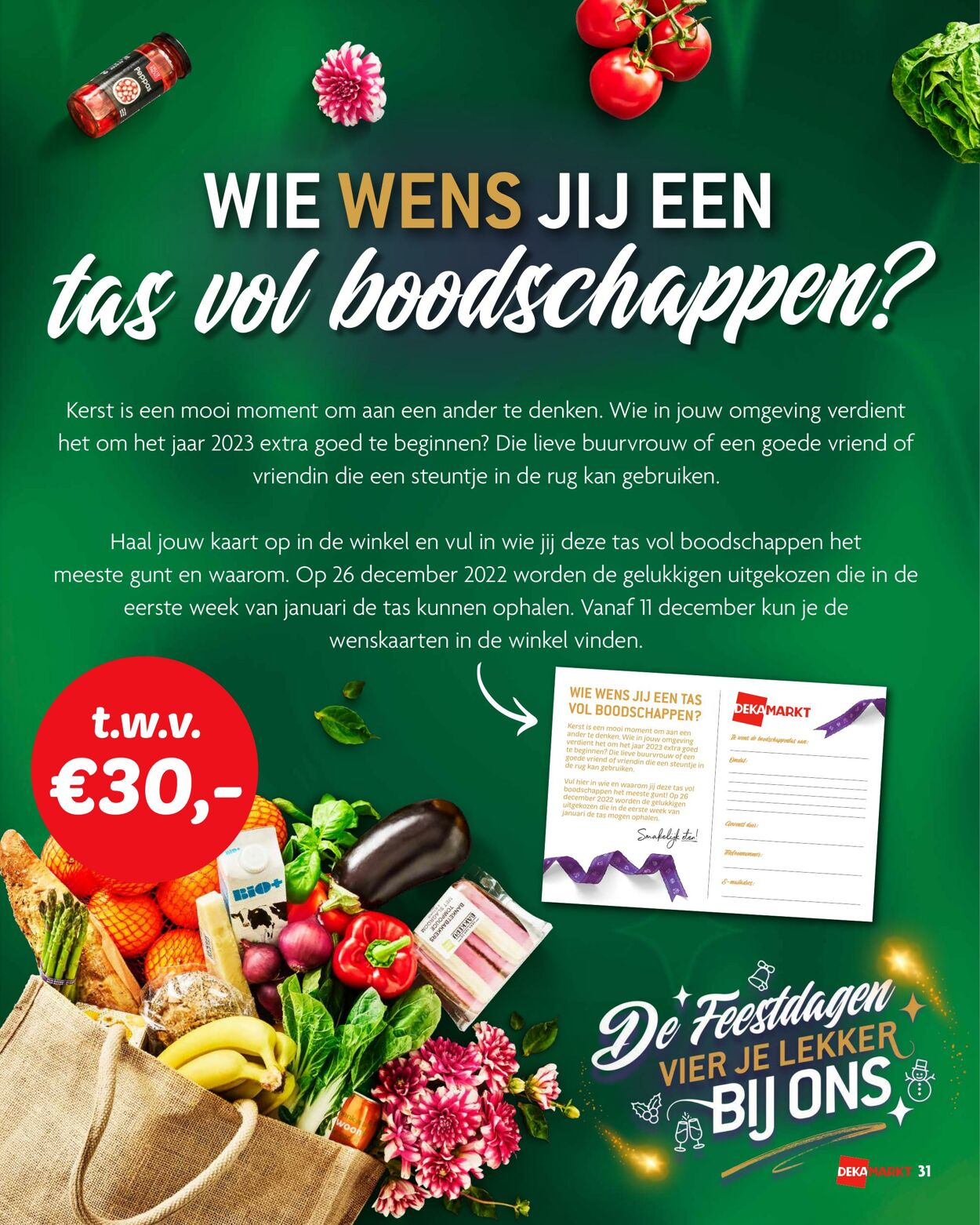 Folder Dekamarkt 07.12.2022 - 28.12.2022