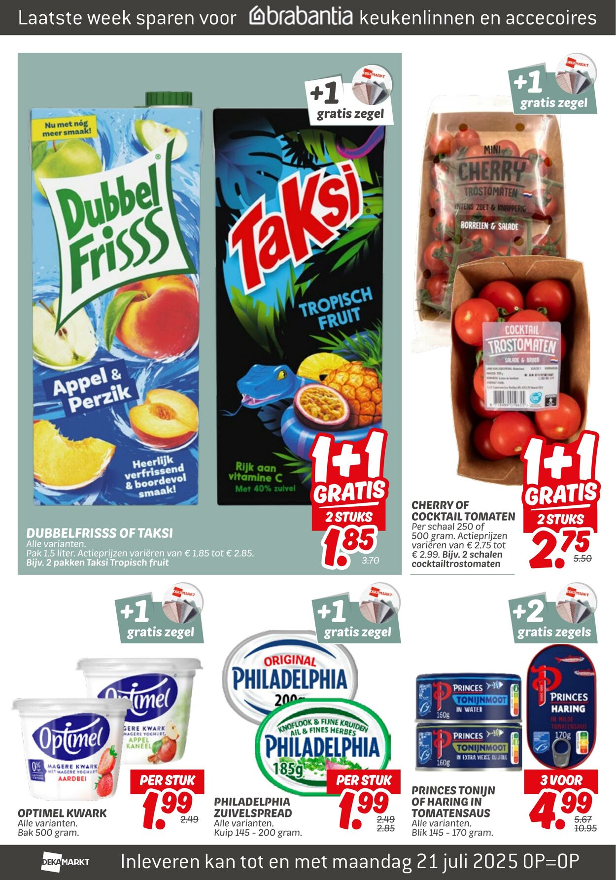 Folder Dekamarkt 06.07.2025 - 12.07.2025