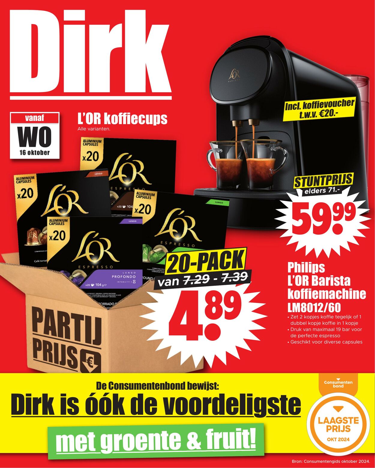 Folder Dirk - Dirk Folder Horizontaal - vr/za aanbiedingen - Pagina 1 16 okt., 2024 - 23 okt., 2024