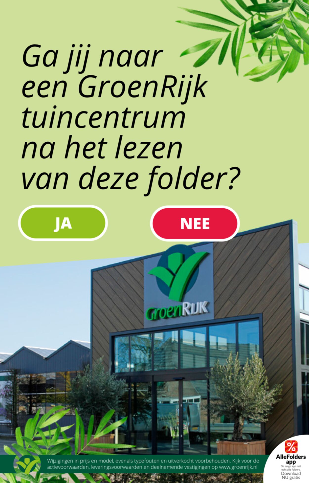 Folder Groenrijk 28.09.2022 - 04.10.2022