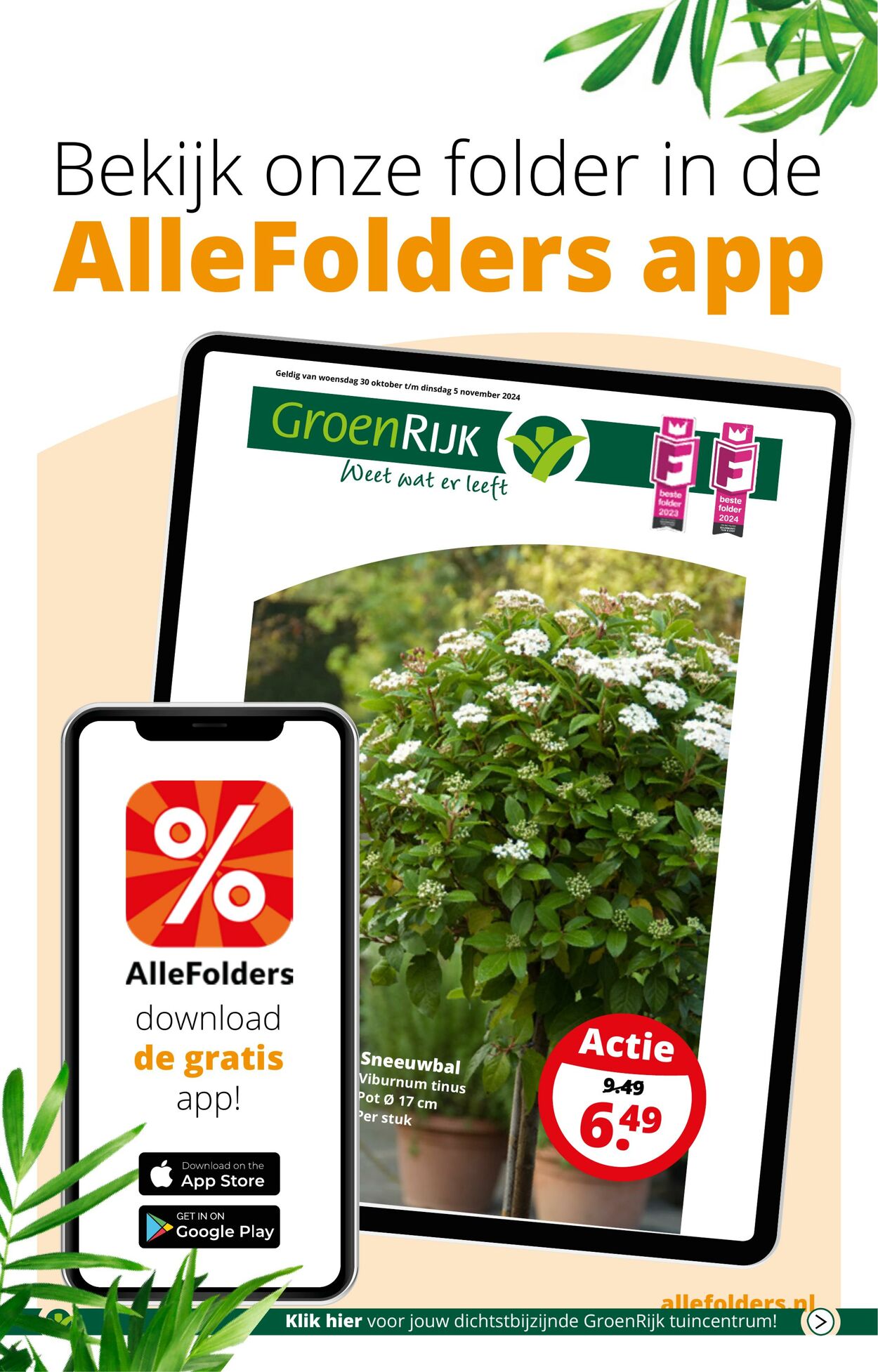 Folder Groenrijk 30.10.2024 - 05.11.2024