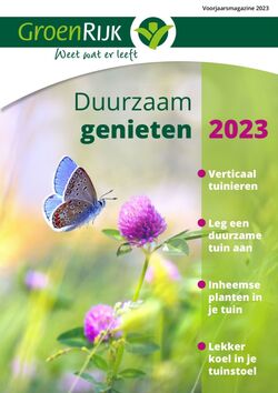 Folder Groenrijk 24.05.2023 - 30.05.2023