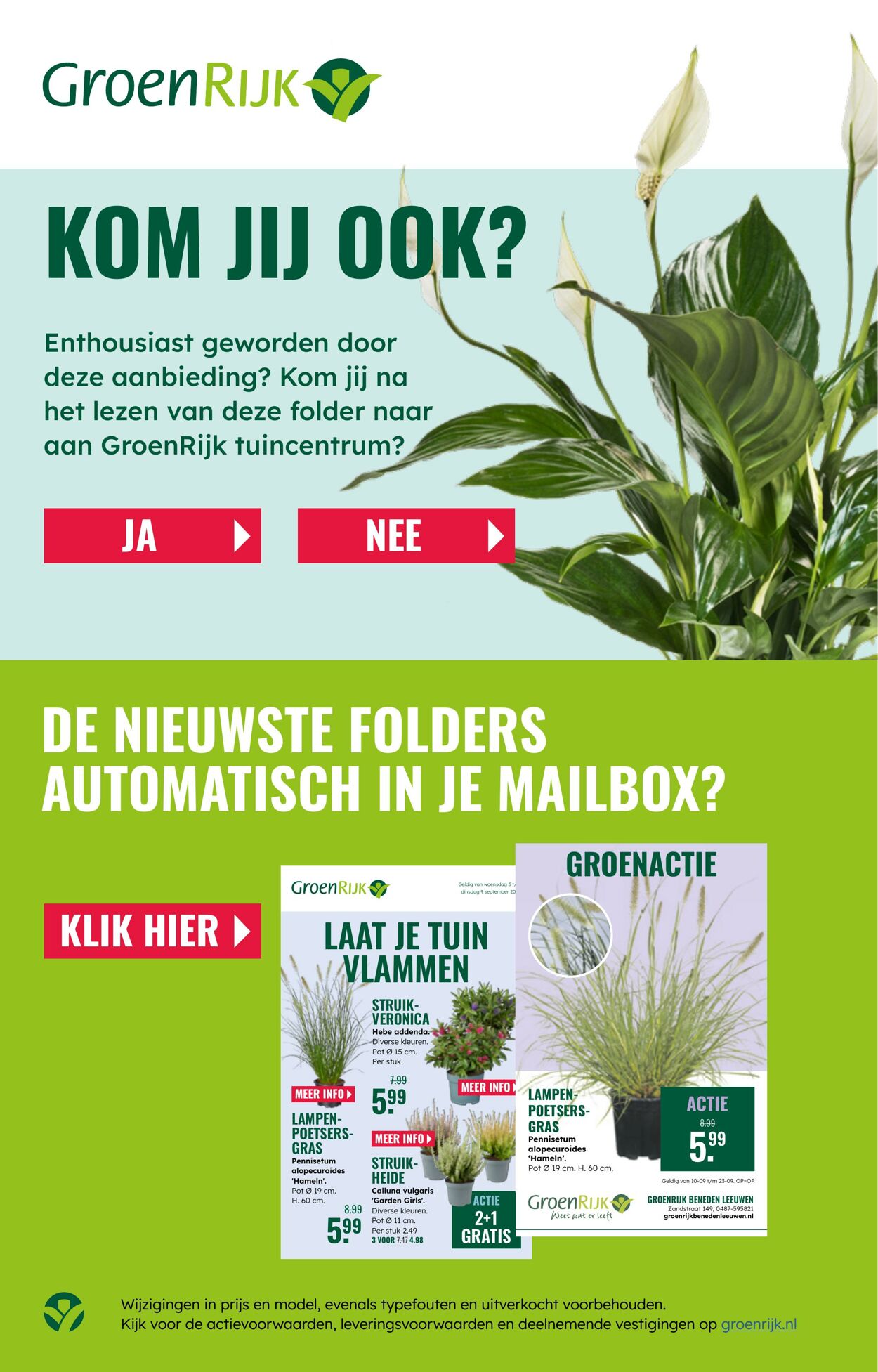 Folder Groenrijk 24.09.2025 - 07.10.2025
