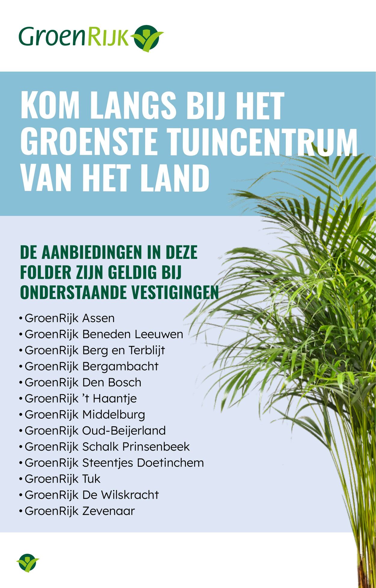 Folder Groenrijk 03.09.2025 - 09.09.2025