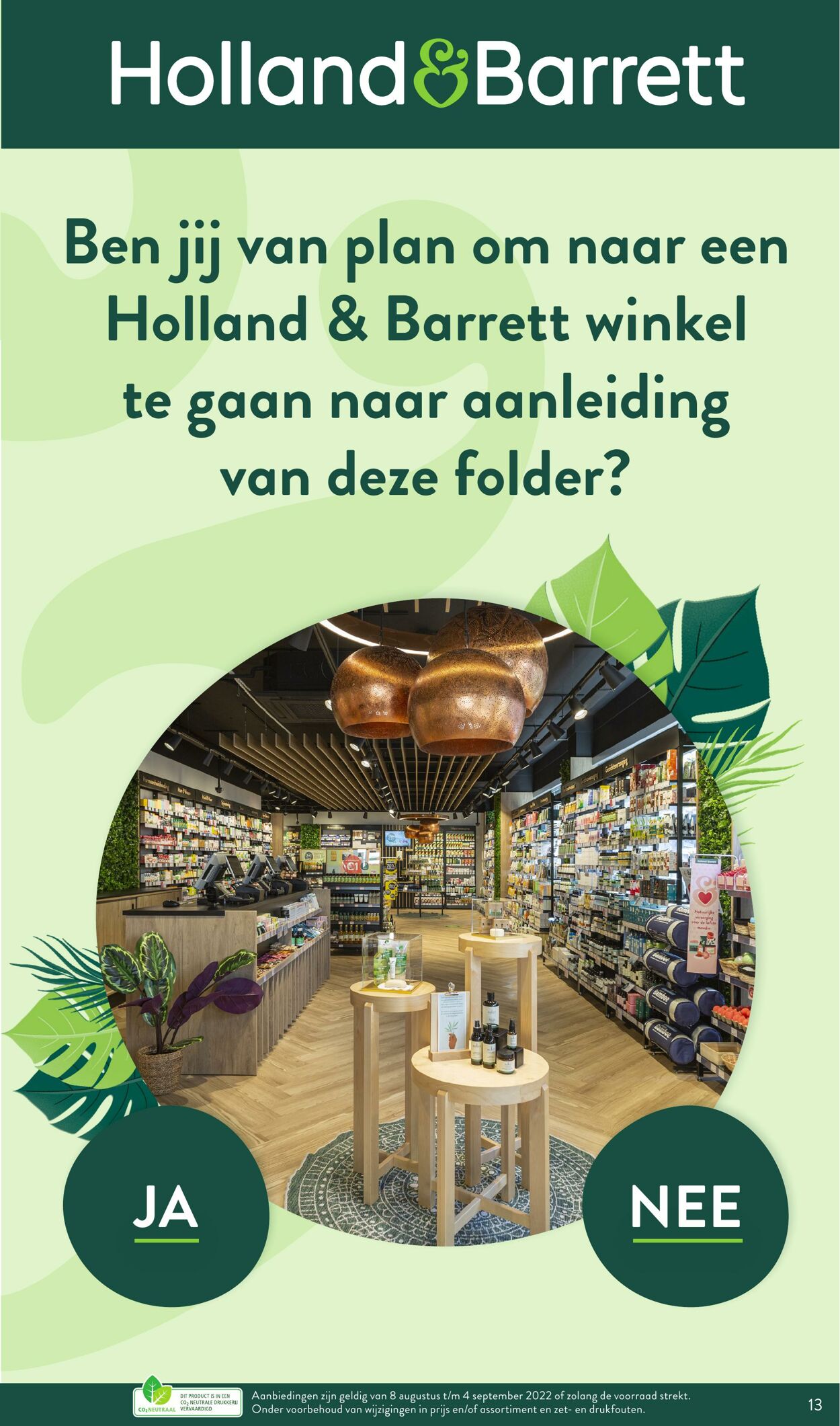 Folder Holland & Barrett 08.08.2022 - 04.09.2022