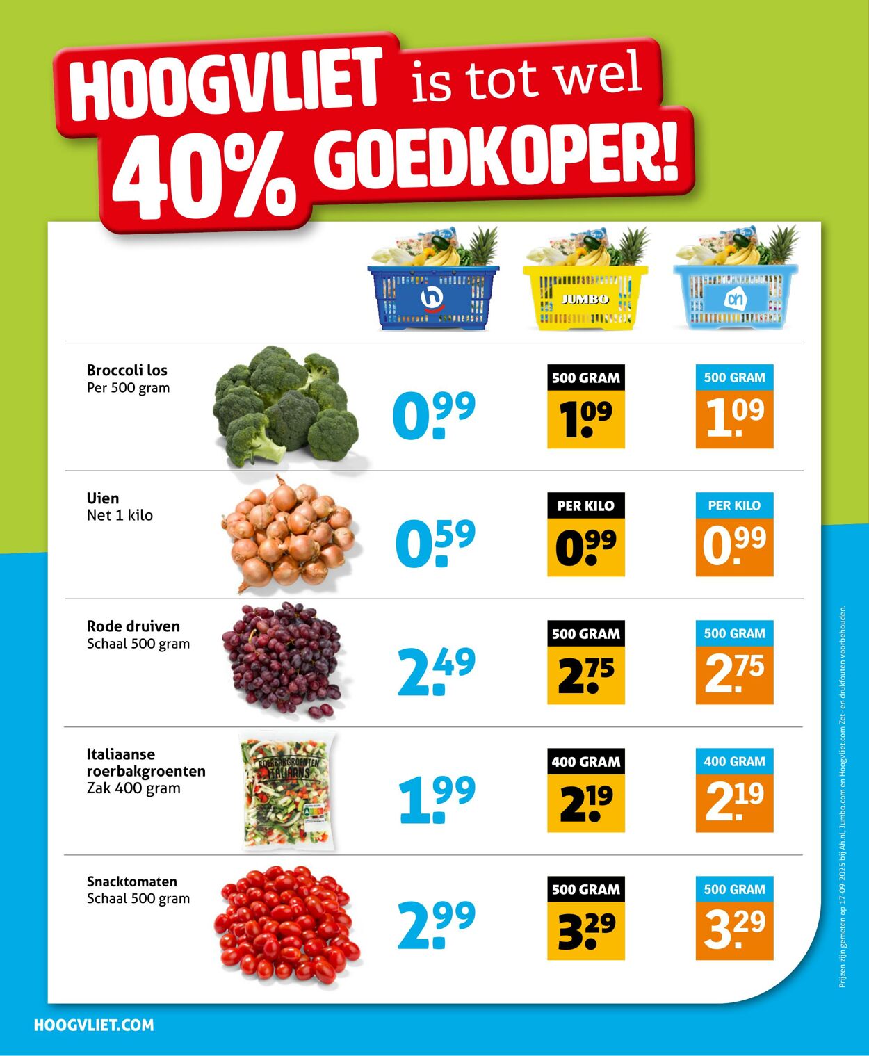 Folder Hoogvliet 24.09.2025 - 30.09.2025