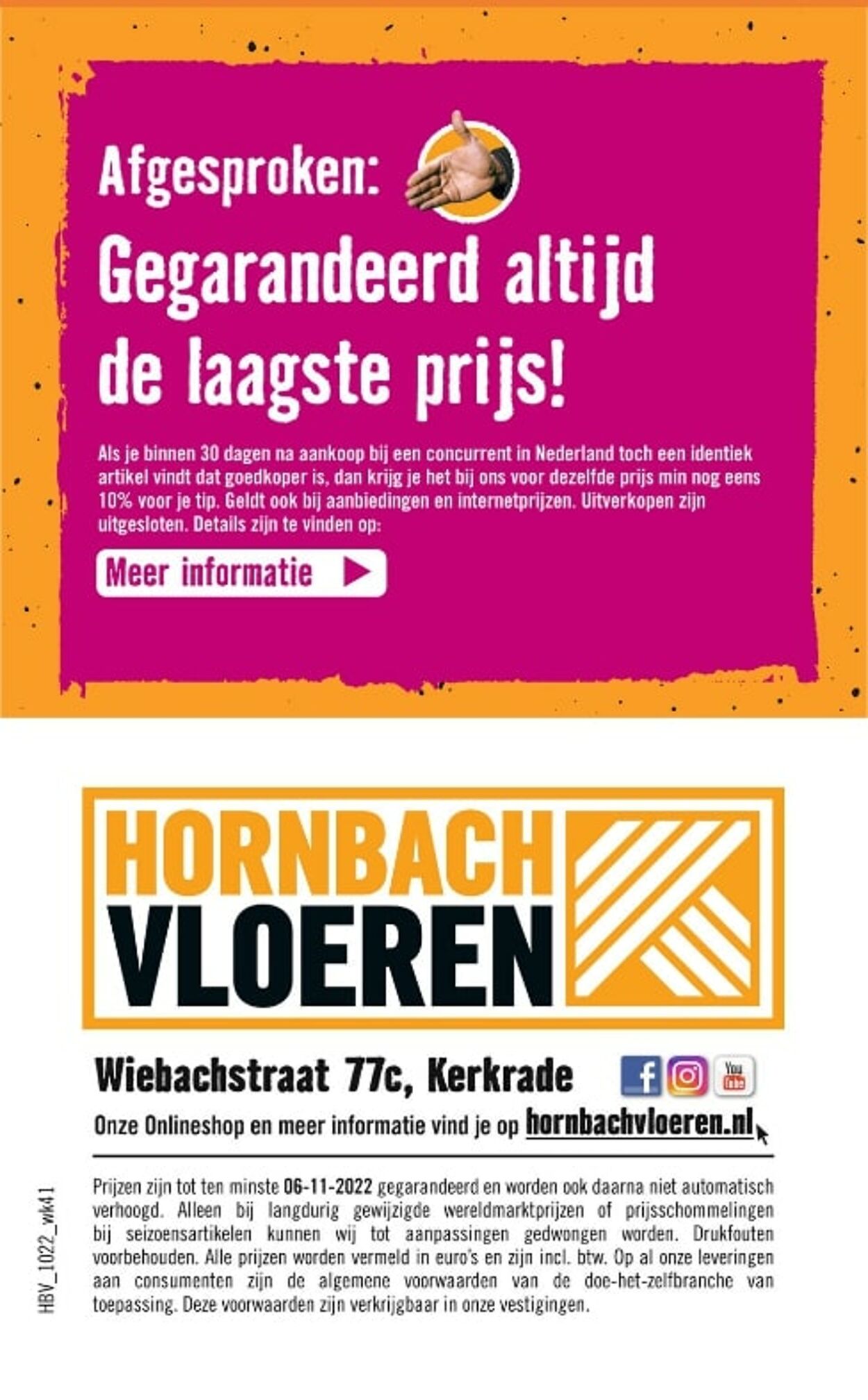 Folder Hornbach 10.10.2022 - 06.11.2022