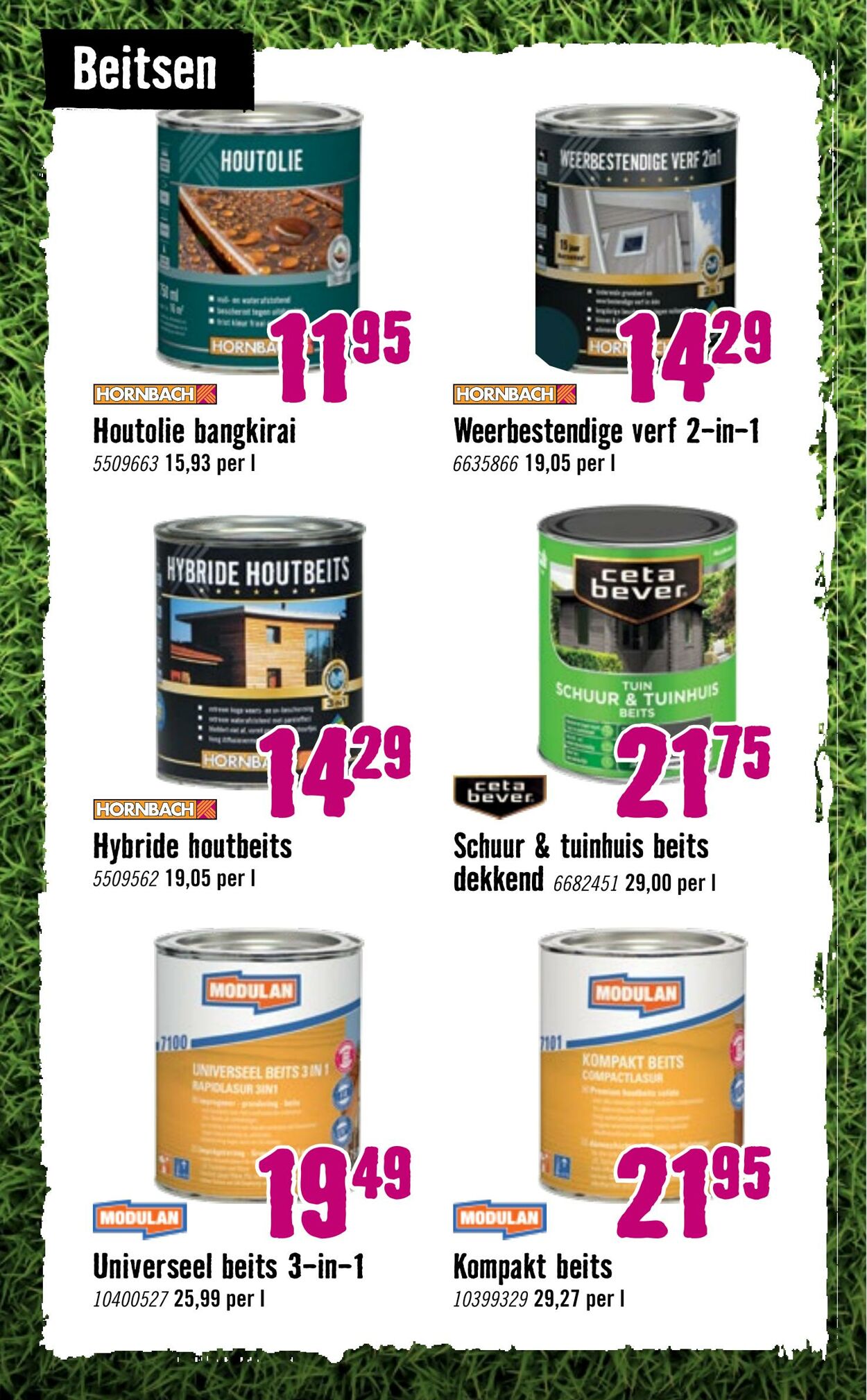 Folder Hornbach 01.03.2024 - 30.04.2024