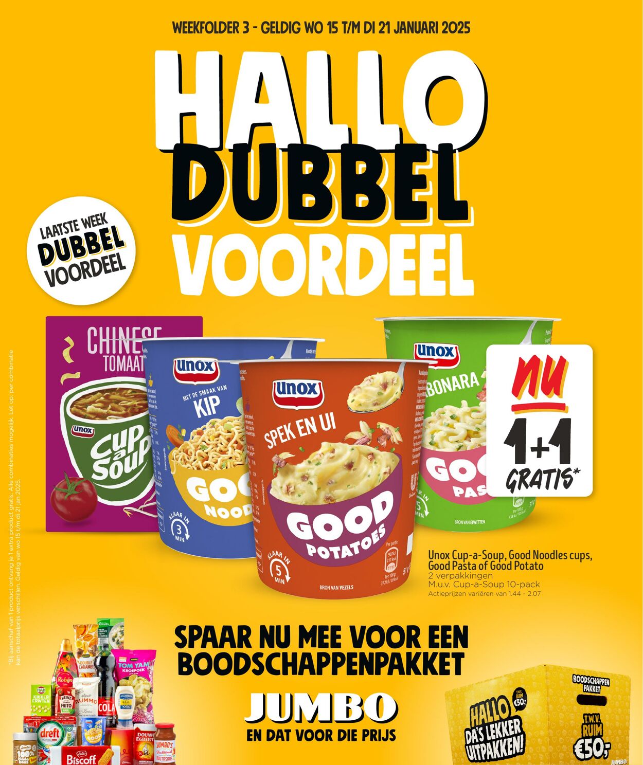 Folder Jumbo - Blader door de actiefolder van Jumbo - week 3 - 2025 - Pagina 1 15 jan., 2025 - 21 jan., 2025