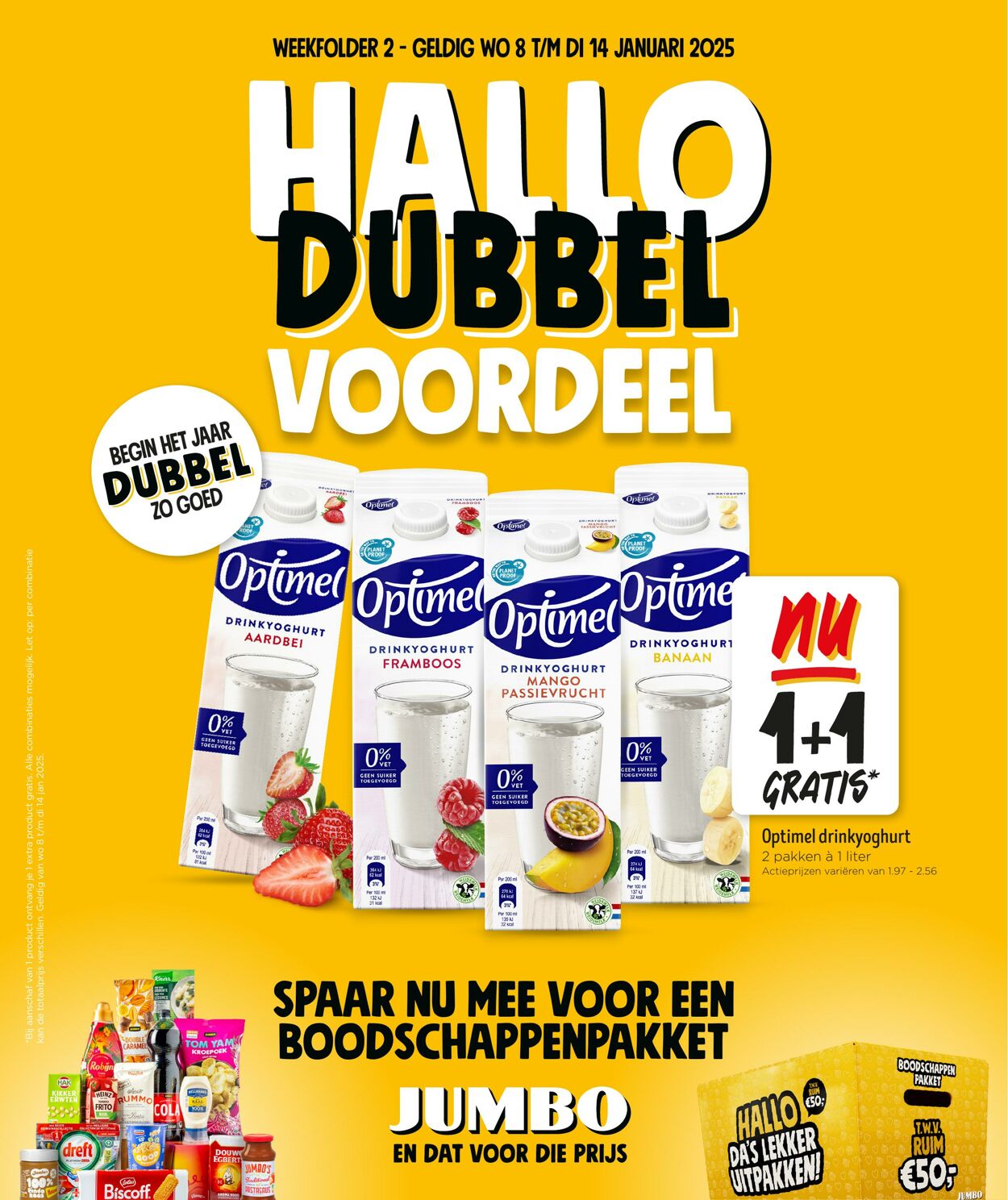 Folder Jumbo - Blader door de actiefolder van week 2 - Jumbo Supermarkten - Pagina 1 8 jan., 2025 - 14 jan., 2025