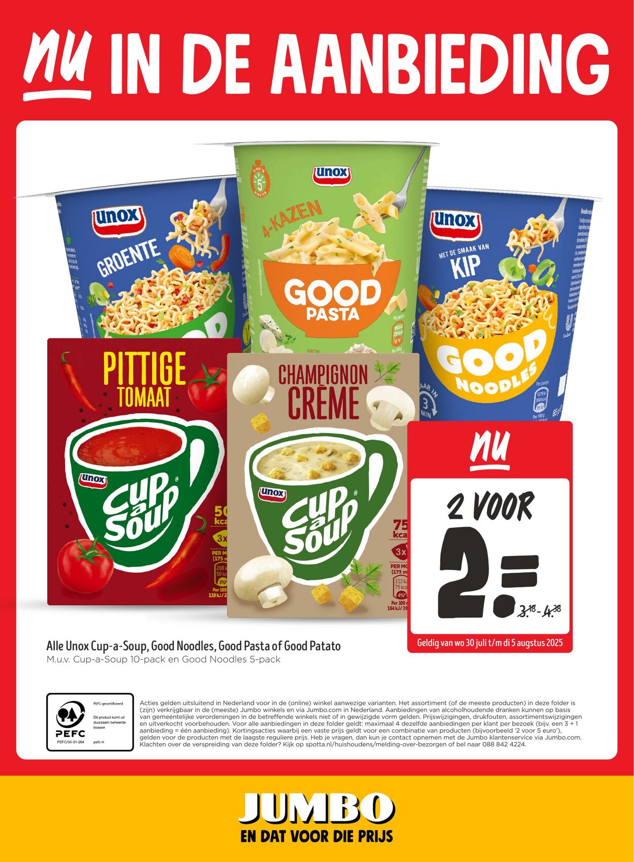 Folder Jumbo 30.07.2025 - 05.08.2025