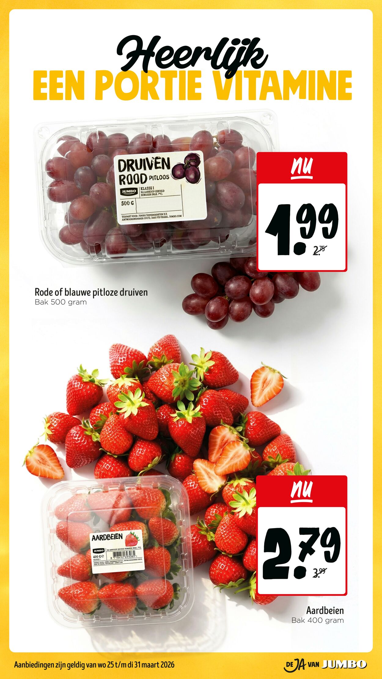 Folder Jumbo 21.03.2026 - 29.03.2026