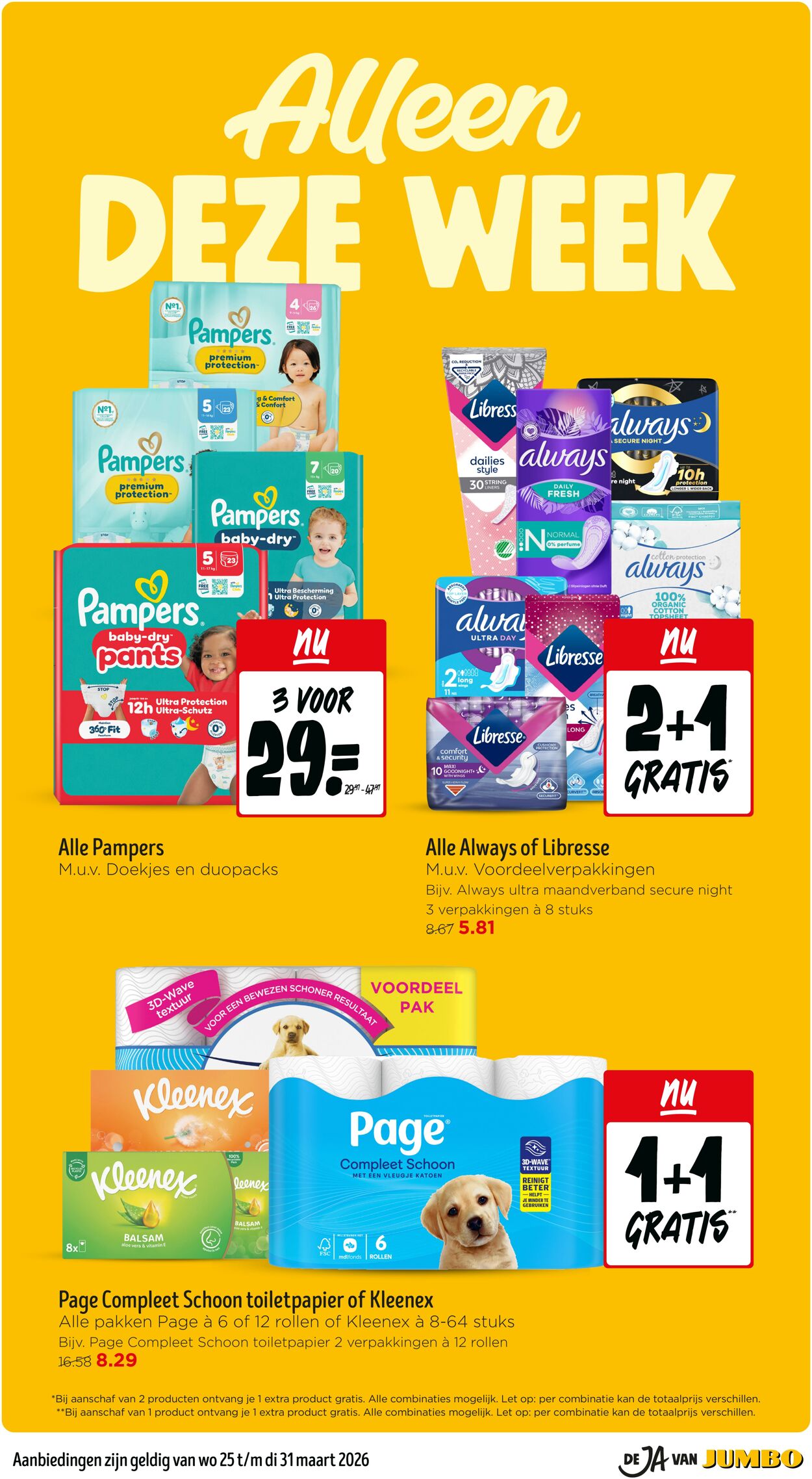 Folder Jumbo 21.03.2026 - 29.03.2026
