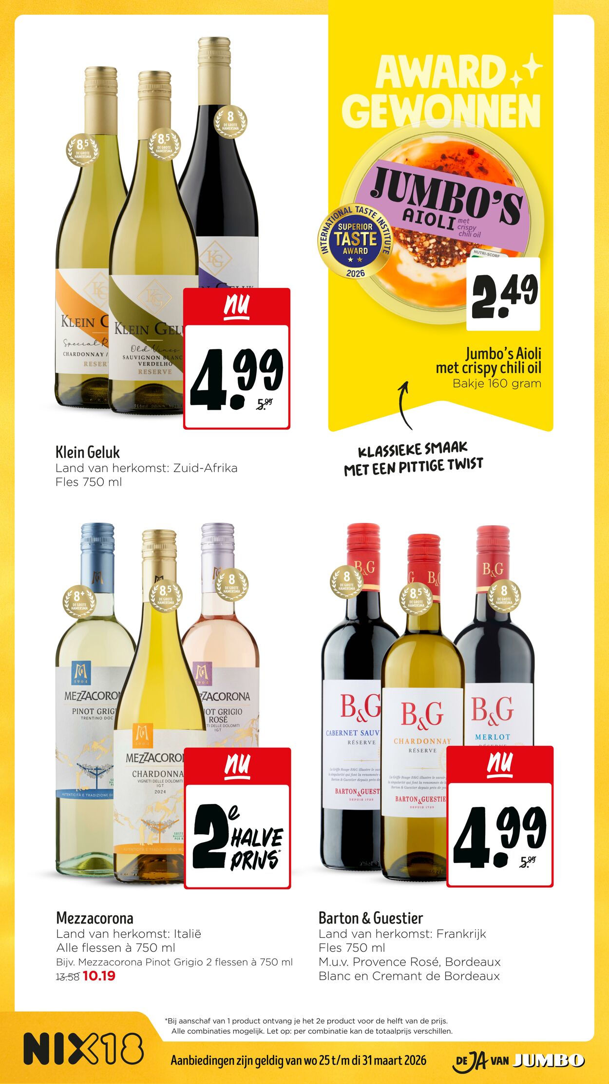 Folder Jumbo 21.03.2026 - 29.03.2026