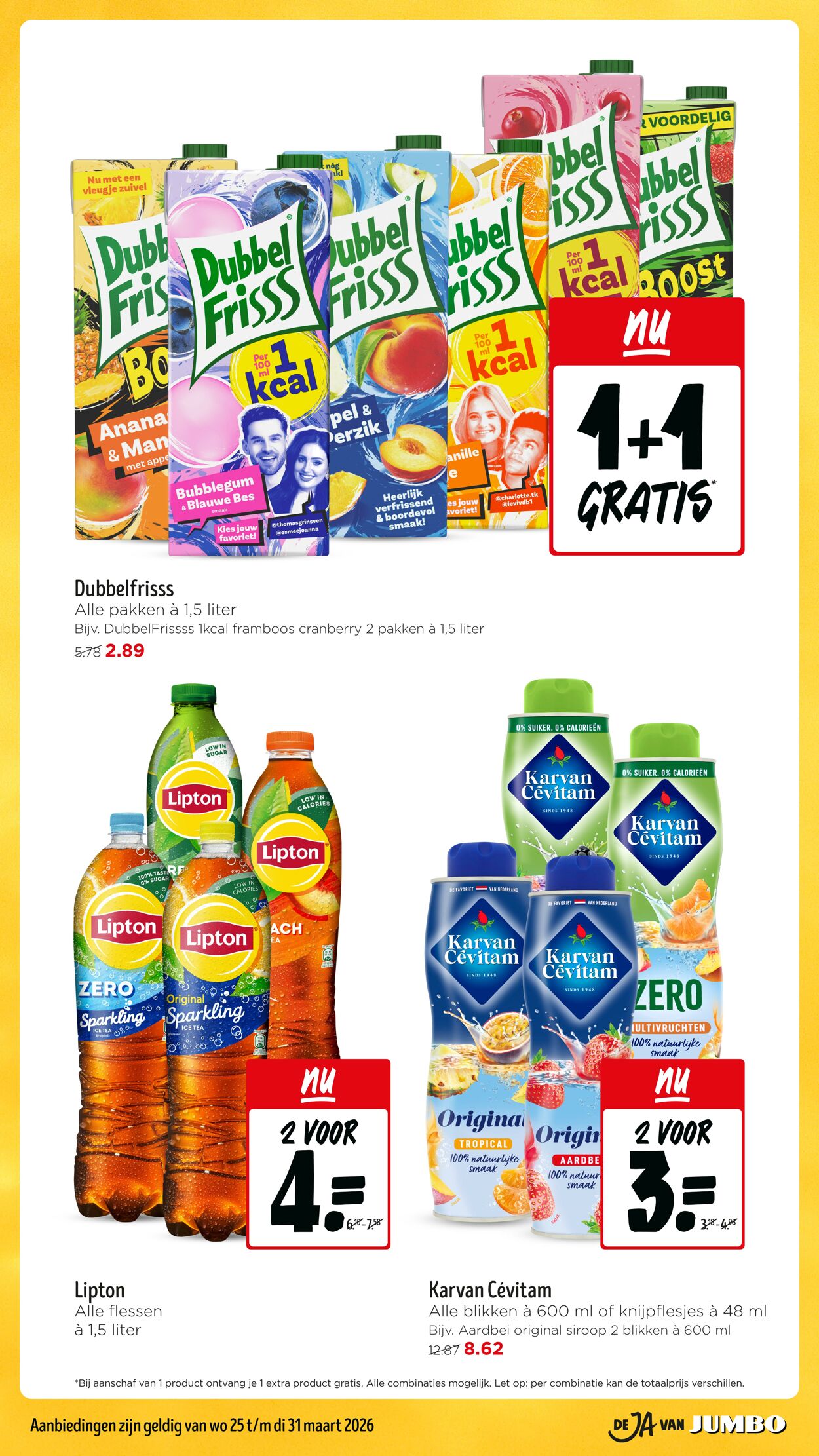 Folder Jumbo 21.03.2026 - 29.03.2026