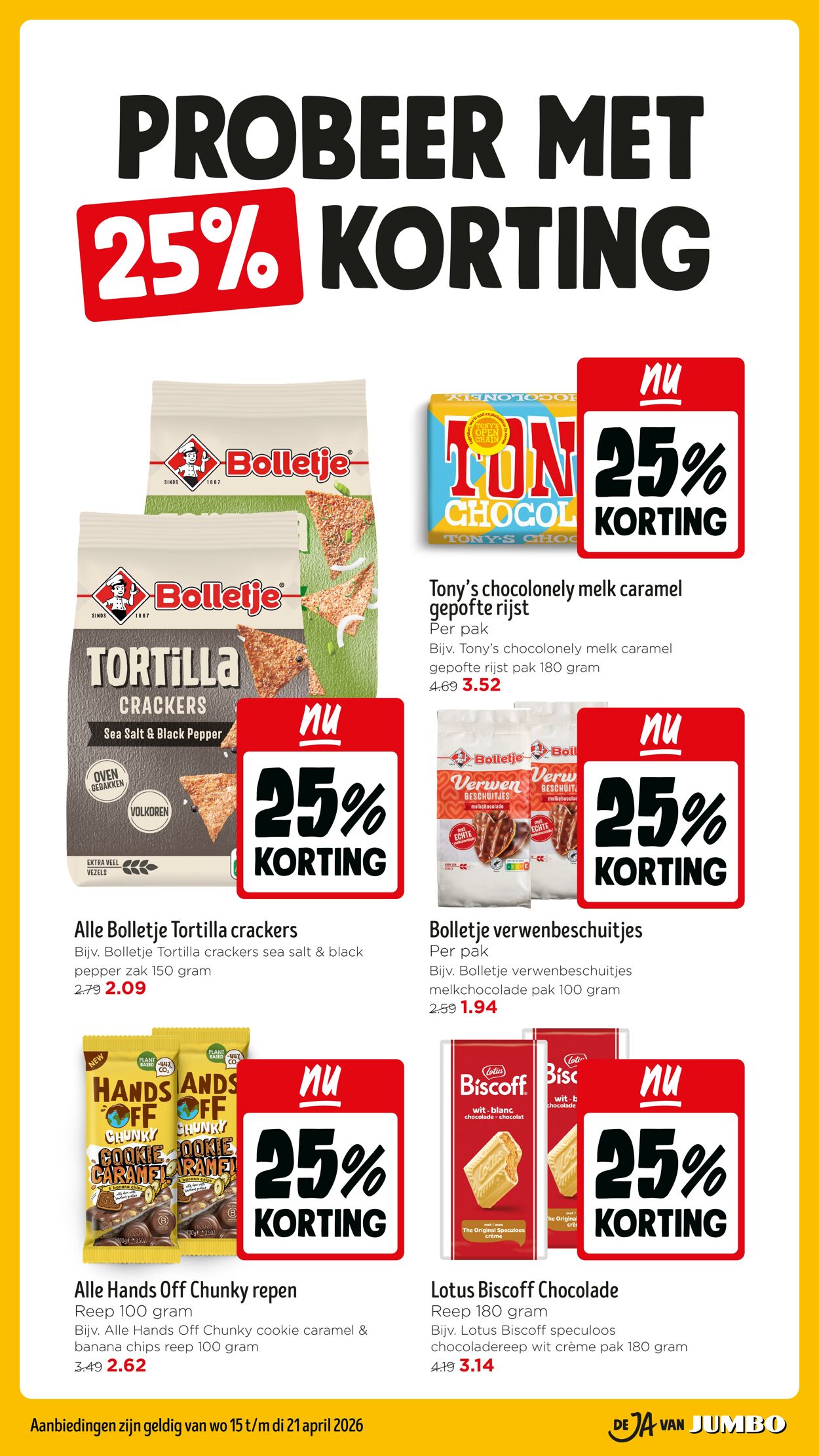Folder Jumbo 11.04.2026 - 19.04.2026