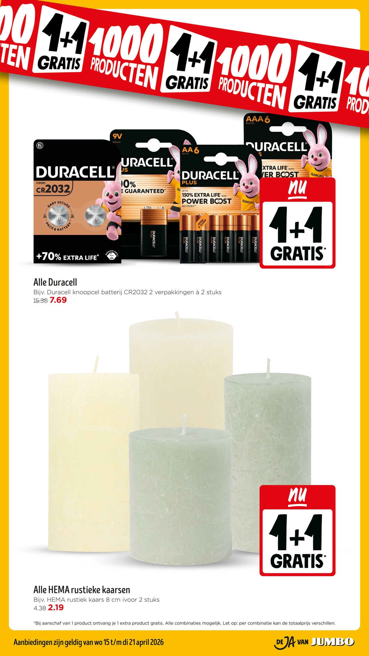Folder Jumbo 11.04.2026 - 19.04.2026