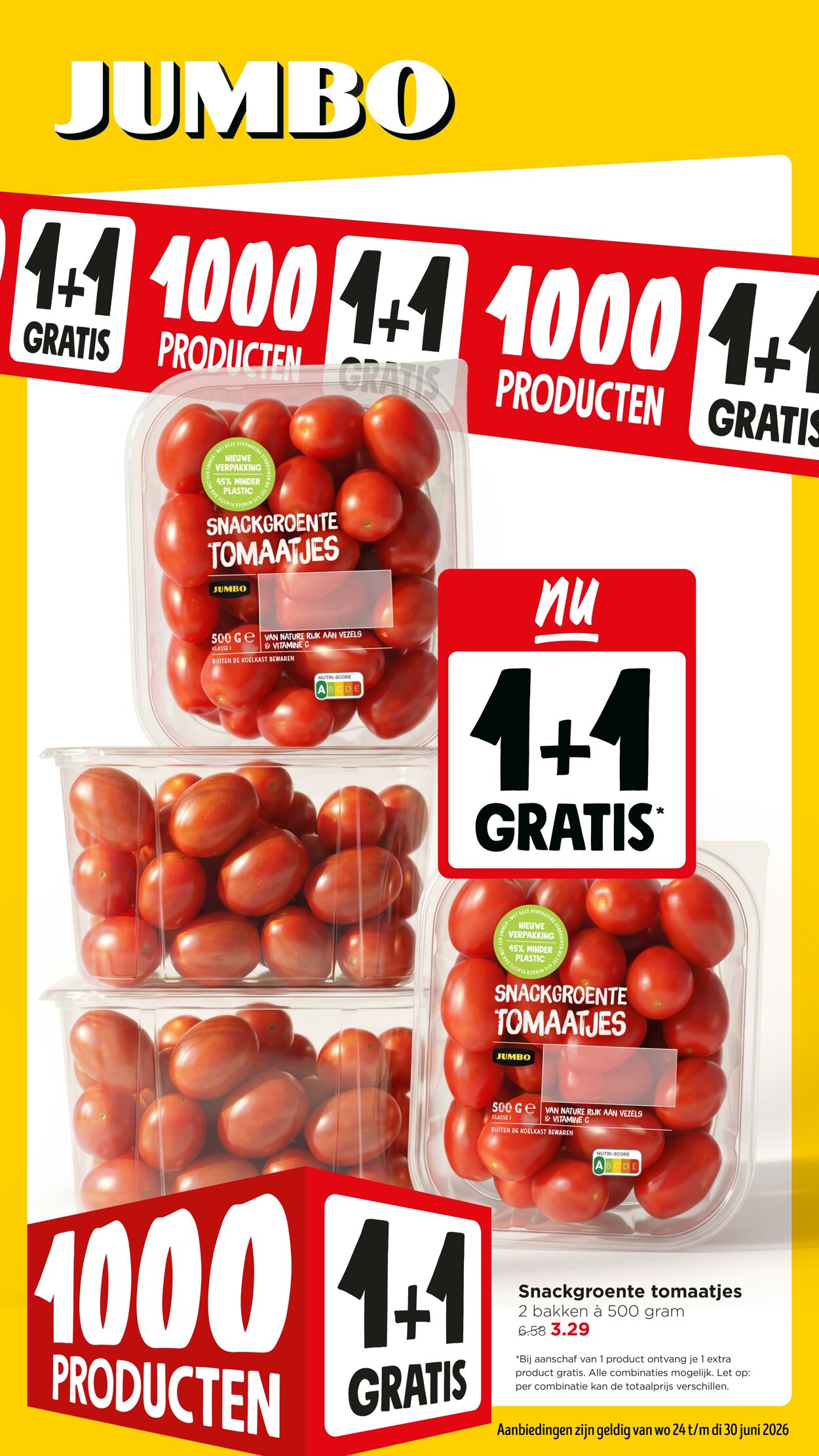 Folder Jumbo - Jumbo actiefolder - week 26 - 24 juni t/m 30 juni 2026 - Pagina 1 20 jun., 2026 - 28 jun., 2026